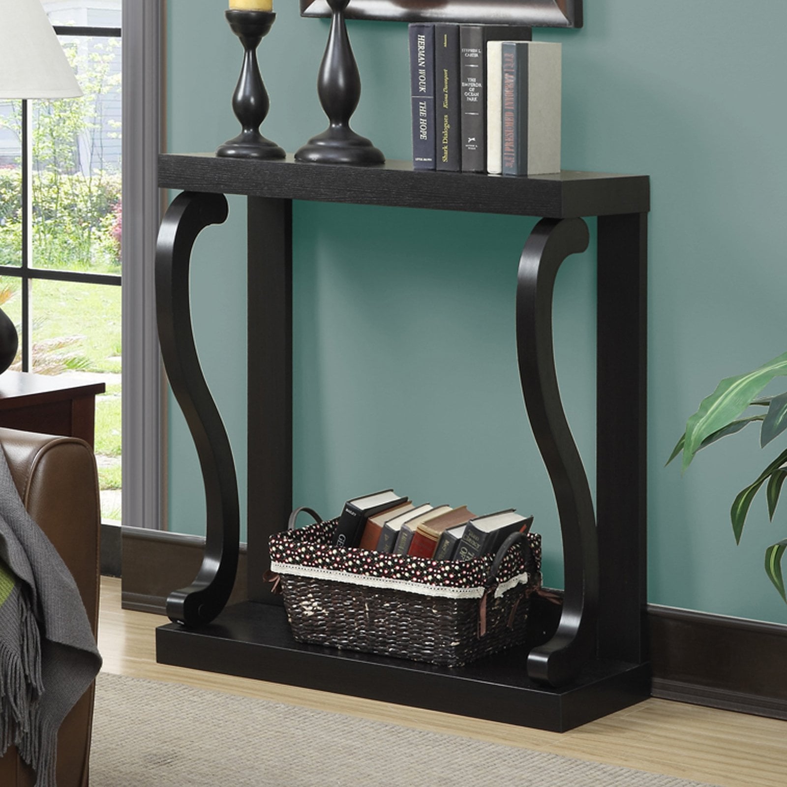 Convenience Concepts Newport Gramercy Rectangle Console Table