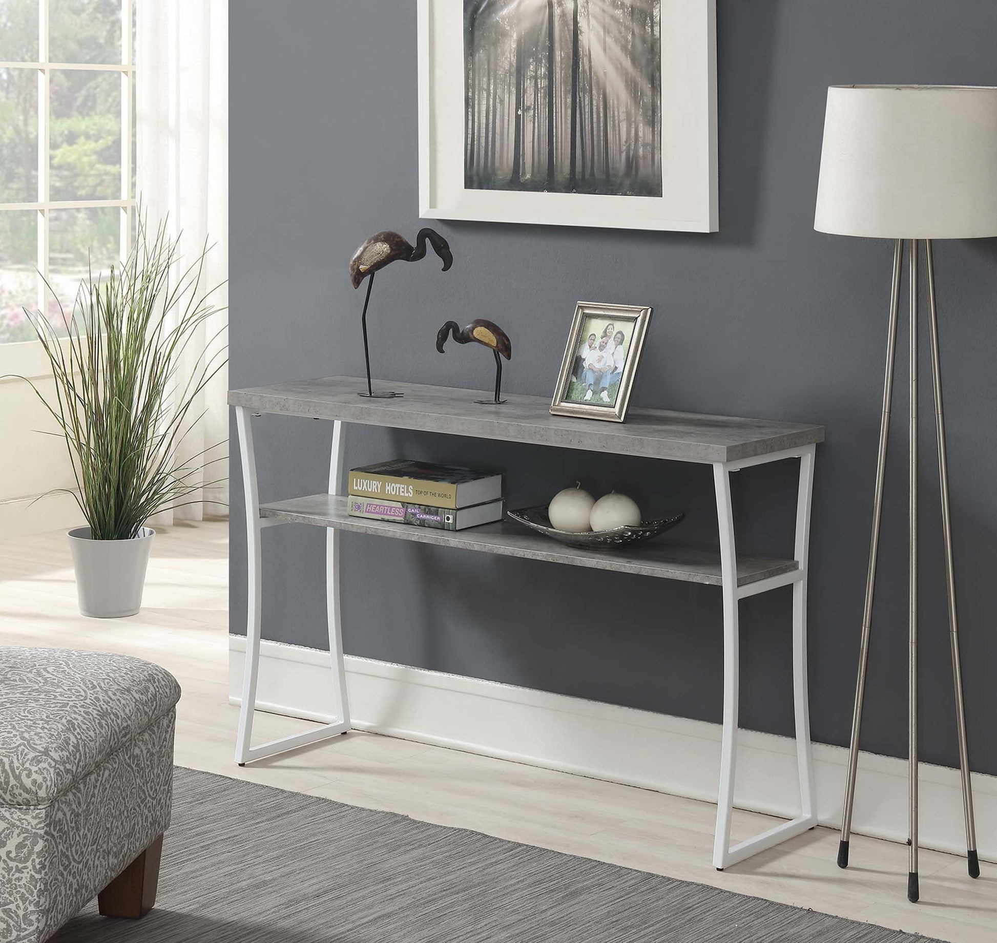 Convenience Concepts X-Calibur Console Table, Multiple Colors