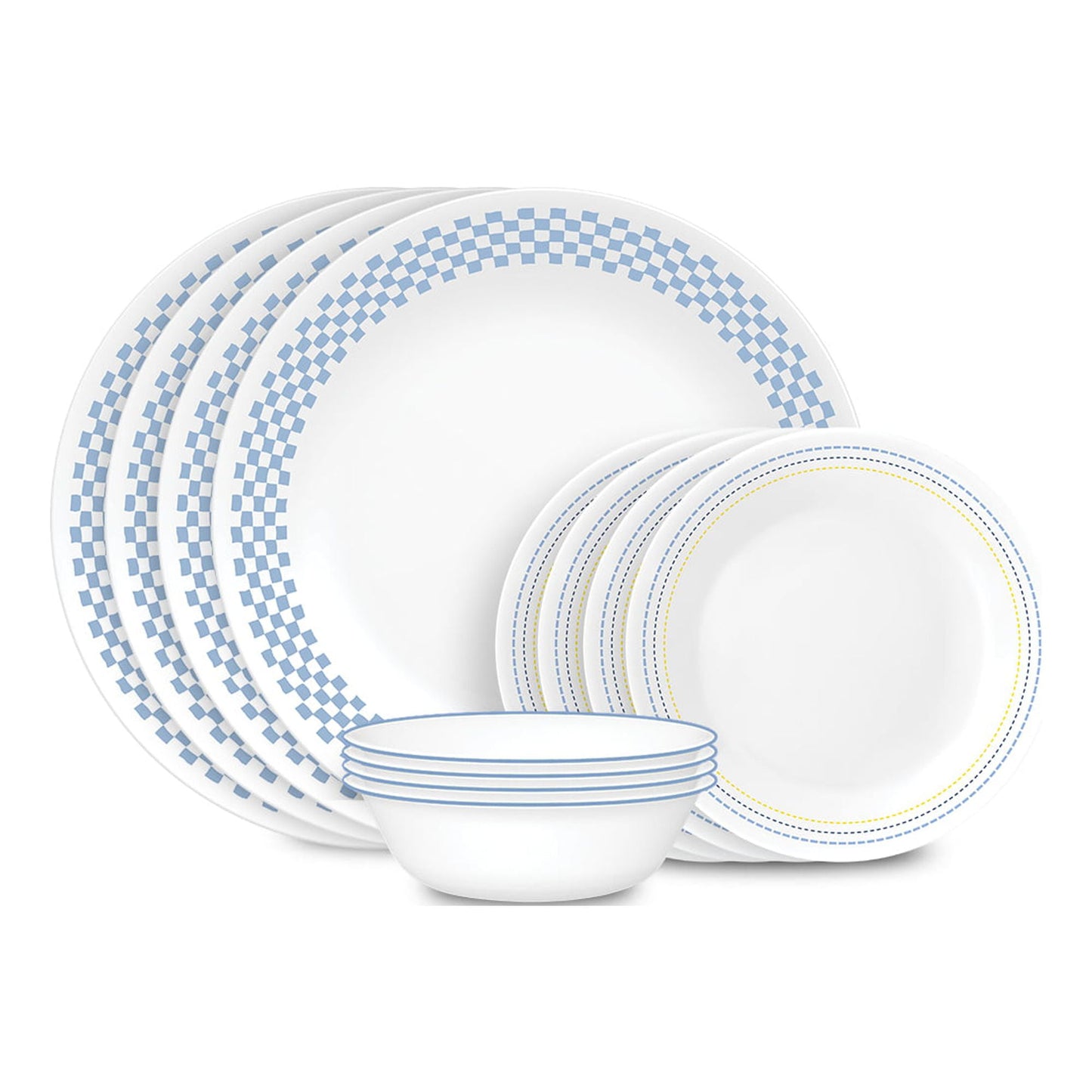 Corelle Amelia 12-Piece Glass Dinnerware Set (Service for 4)