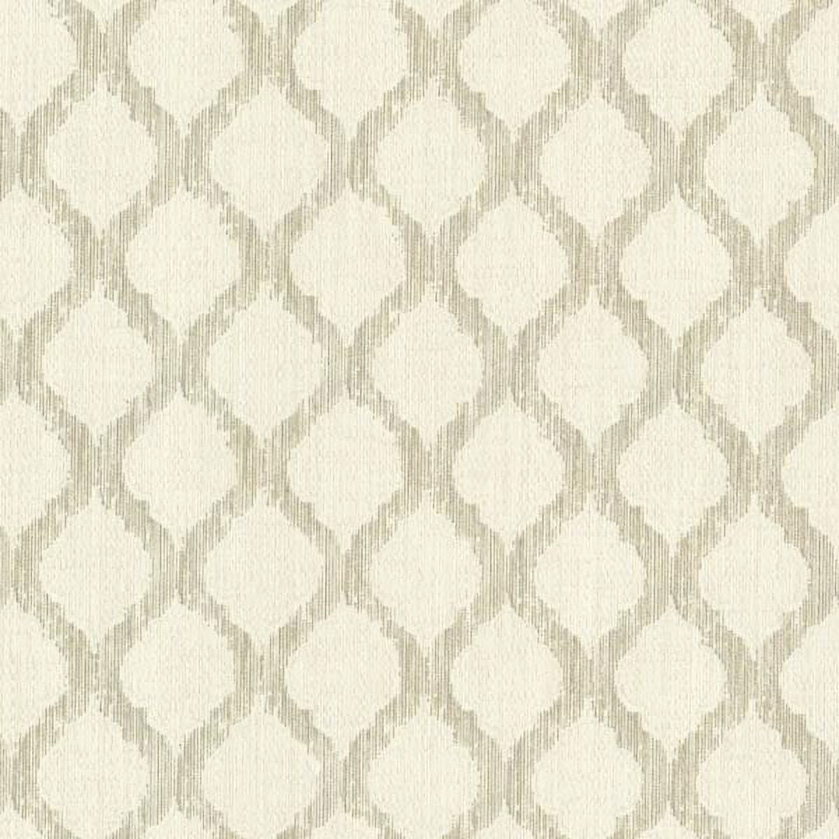 Jasper Champagne Fretwork Trellis Wallpaper