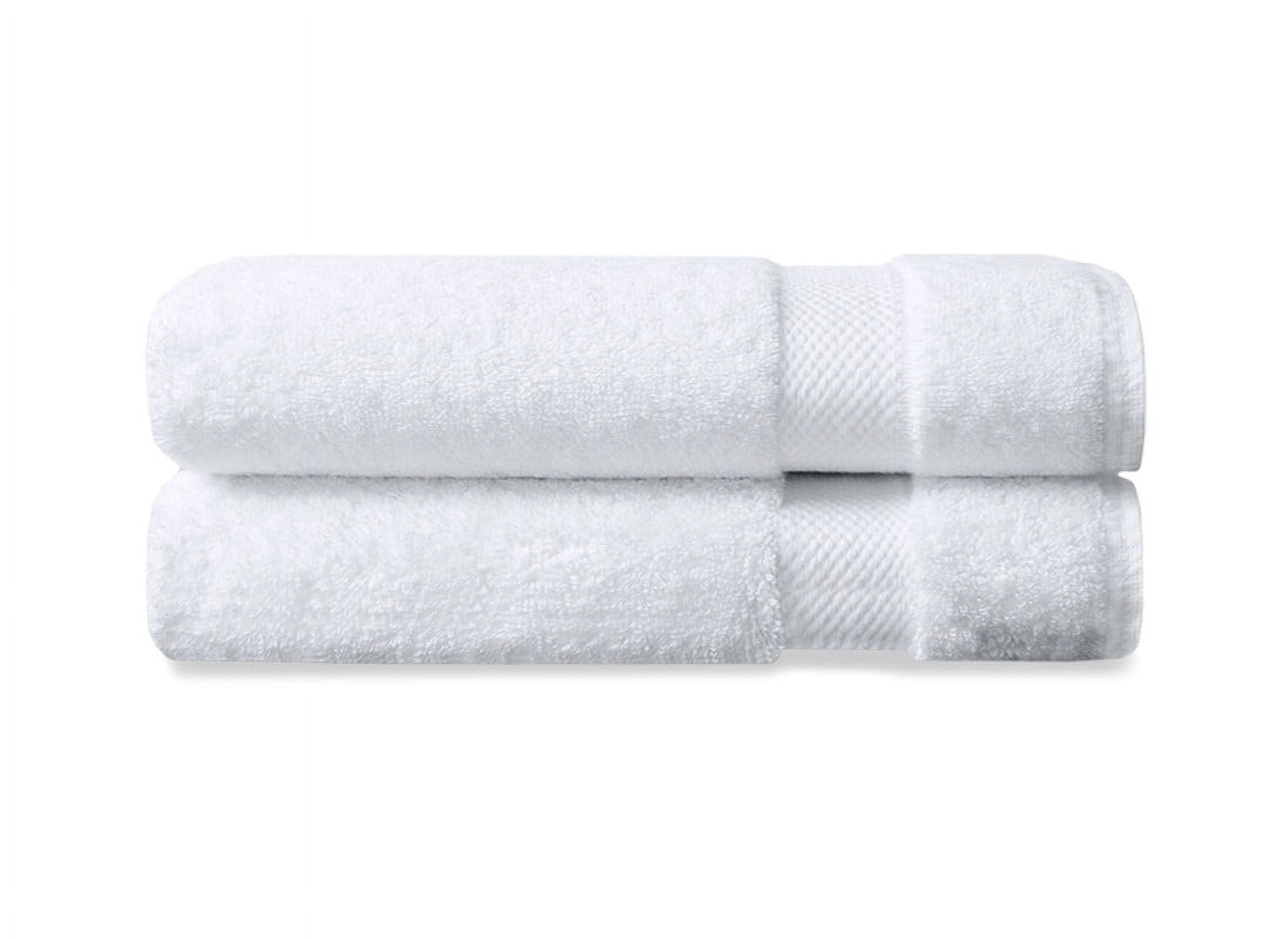 Delara Organic Cotton Luxuriously Plush Hand Towel Pack of 2 | GOTS & OEKO-TEX Certified | Premium Hotel Quality Towels | Feather Touch Technology|650 GSM Long Staple|Soft,Quick Dry & Ultra-Absorbent