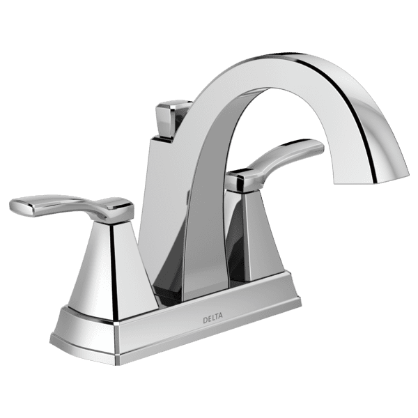 Delta 25768LF Flynnâ„¢ Two Handle Centerset Bathroom Faucet in Chrome