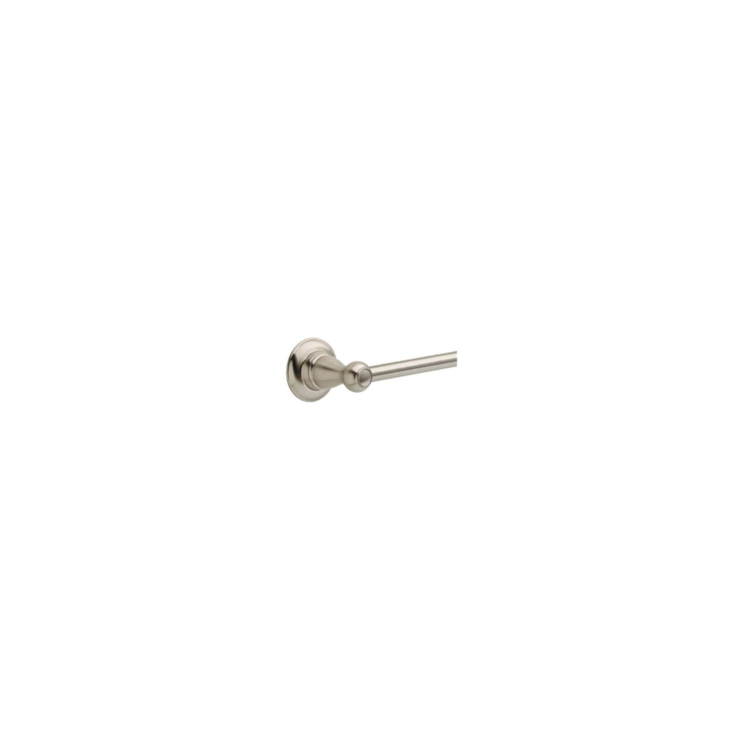Liberty Hardware 228209 24 in. Porter Towel Bar, Brushed Nickel