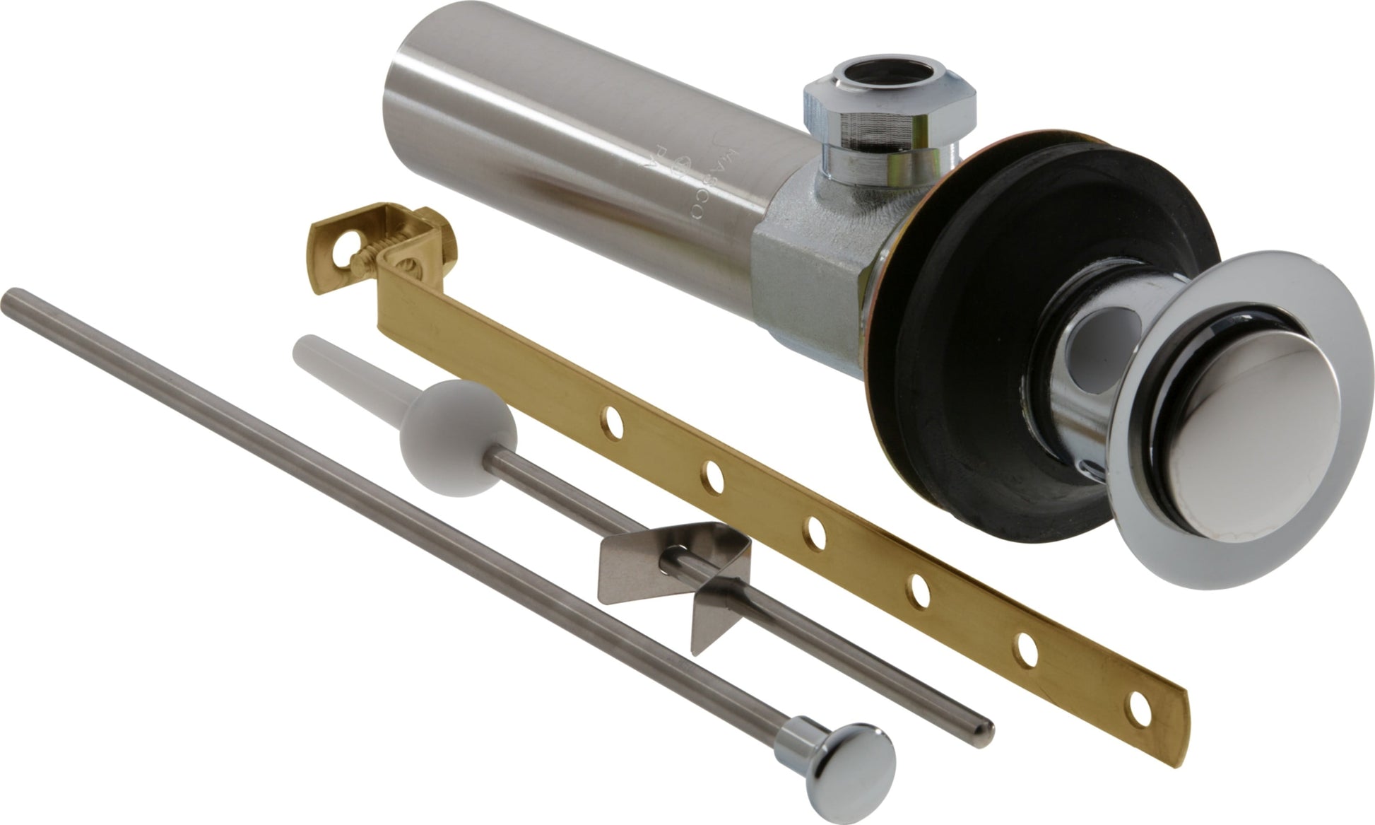 Delta Metal Pop-Up Drain Assembly for Bathroom Sinks in Chrome RP5651