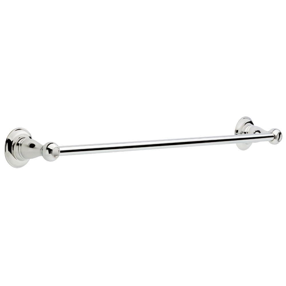 LIBERTY HARDWARE Porter Collection Towel Bar, Chrome, 24-In. 78424-PC â€” Concealed-Screw Wall-Mount, Coordinated Bath Collection