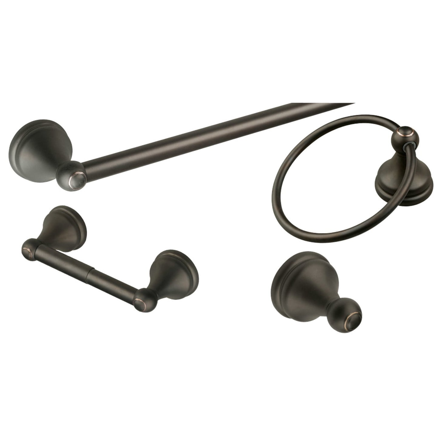 Design House Allante 4-Piece Bathroom Hardware Kit