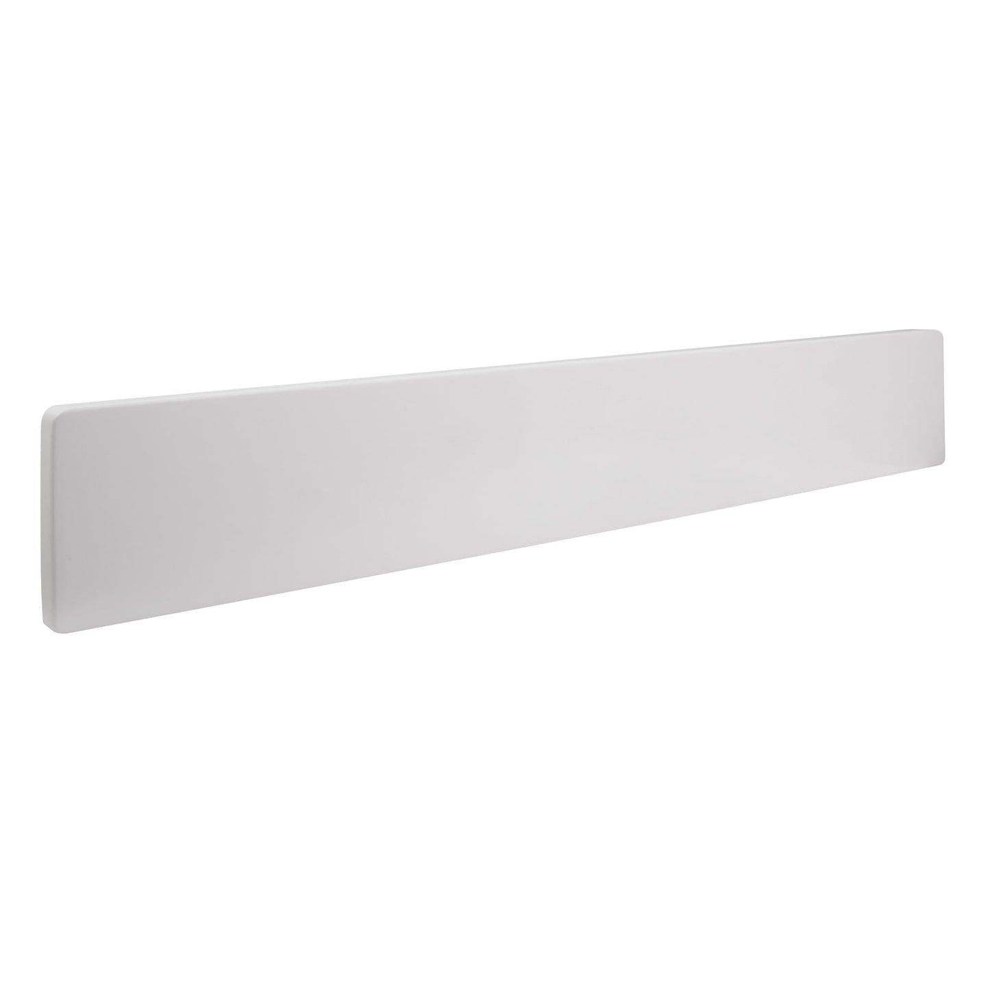 Universal Cultured Marble Side Splash, 21.5-Inch, Solid White, Improved Pack â€“ Design House, 550905
