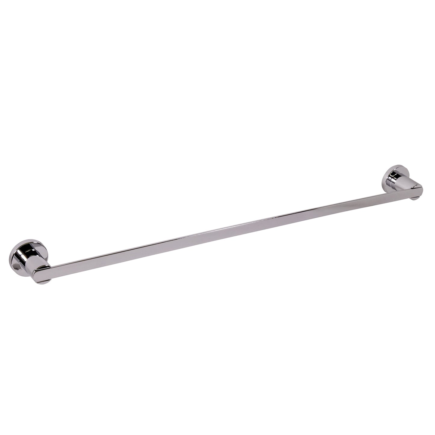 Design House 581553 Eastport Contemporary 24-inch Towel Bar  for Bathroom Bedroom Closet or Kitchen, Polished Chrome