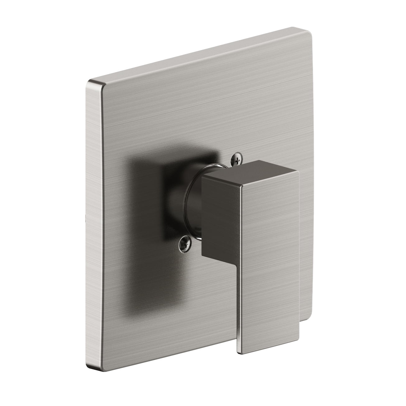 Design House 594747 Karsen II Contemporary Modern Single-Handle Valve Shower Trim, Satin Nickel