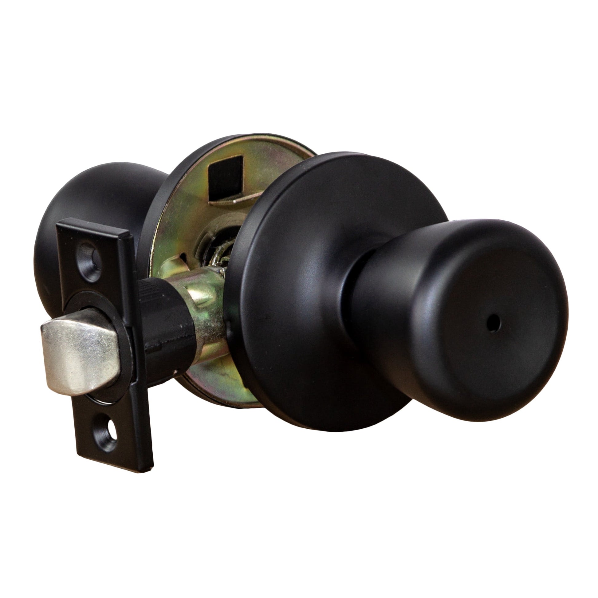 Terrace Matte Black Privacy Door Knob for Bedroom and Bathroom Doors