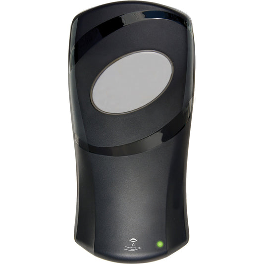 Dial Fit Touch-free Dispenser - Automatic - 1.06 Quart Capacity - Support 4 X D - Refillable, Durable, Touch-free - Slate - 3 / Carton