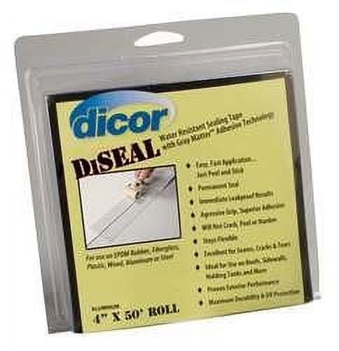 Dicor 522Af-450-1C Silver 4" X 50' Diseal Tape