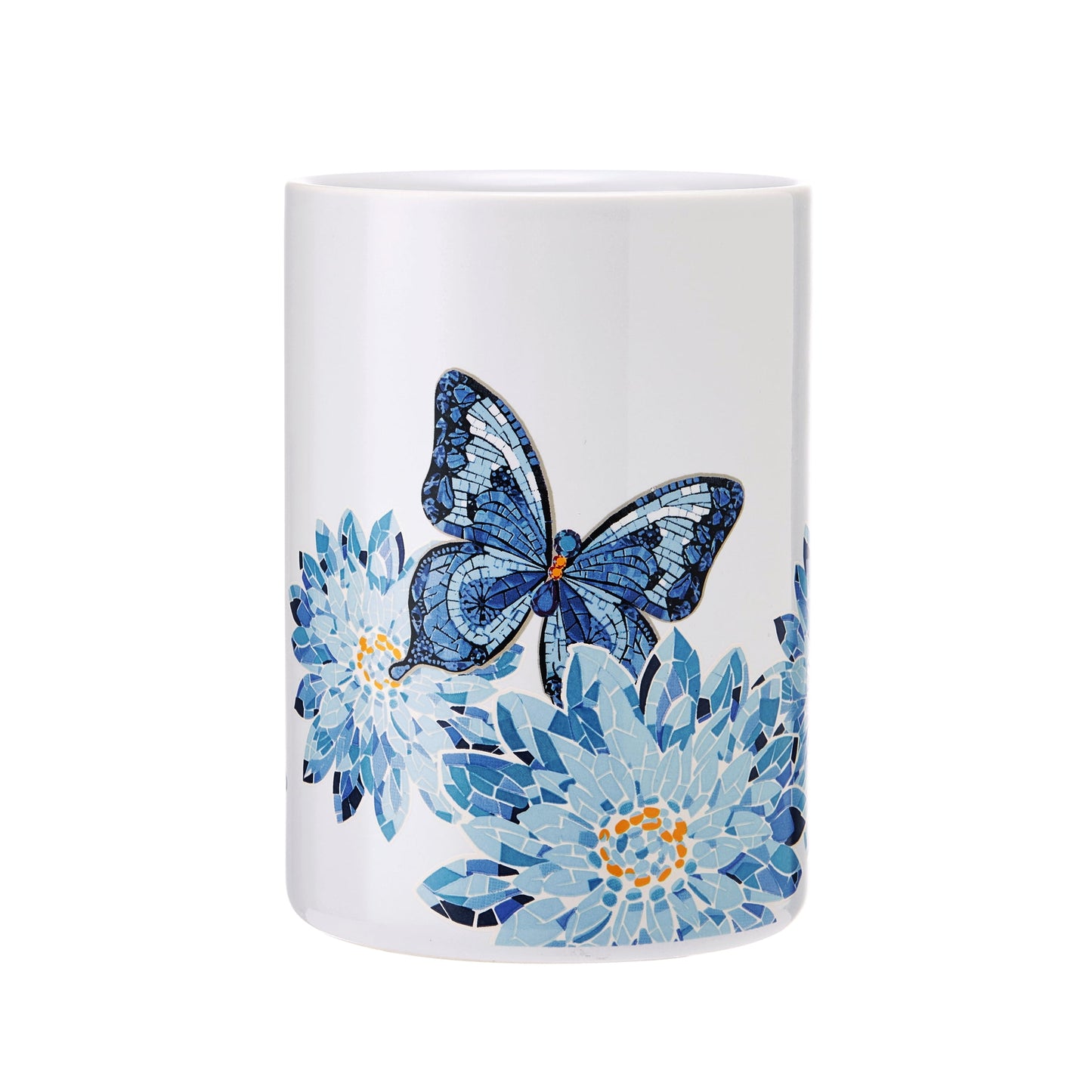 Dolly Parton Stoneware 4.5" x 4.5" x 6" Crock, Butterfly