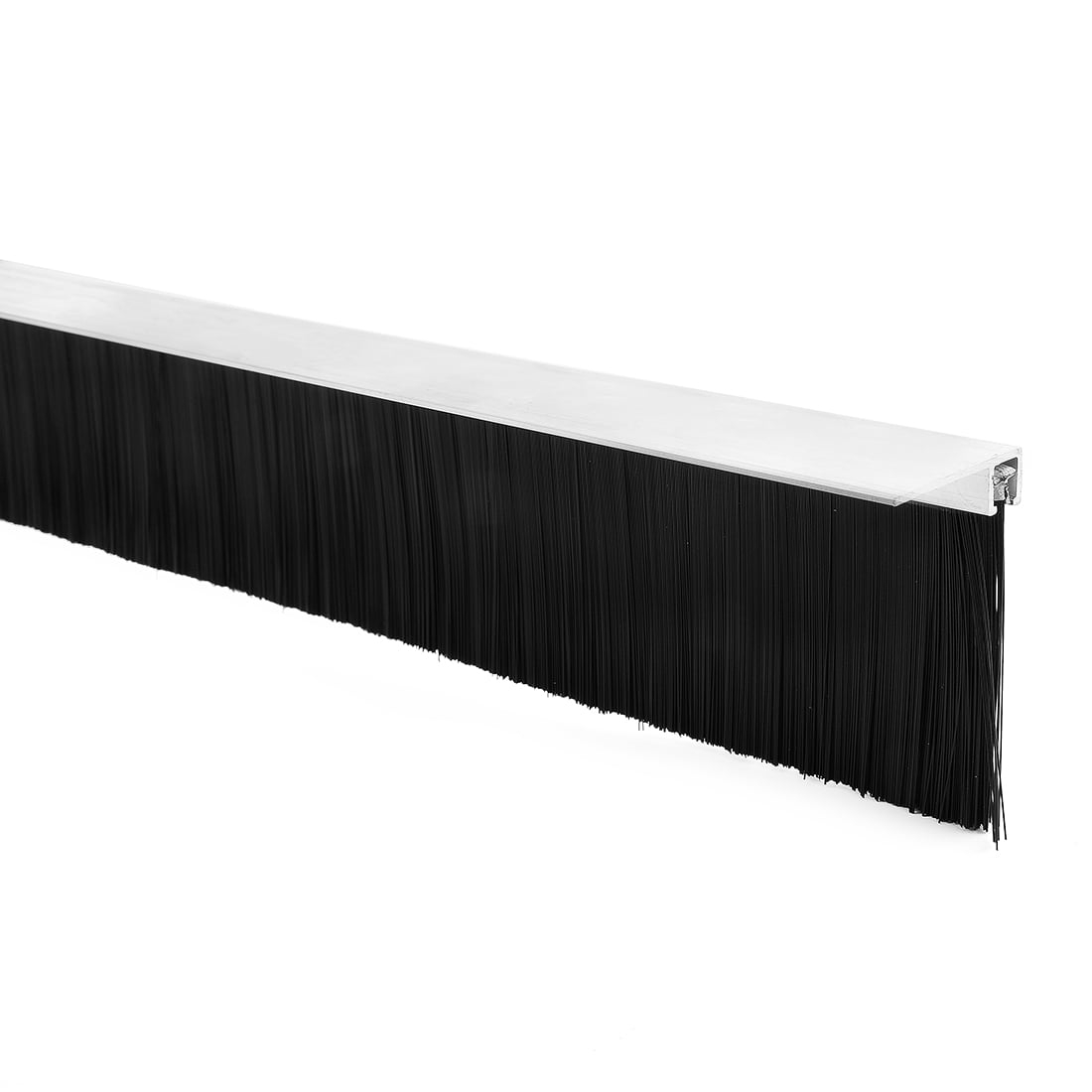 Door Bottom Sweep F-Shape Aluminum Alloy Base 39" x 3.1"