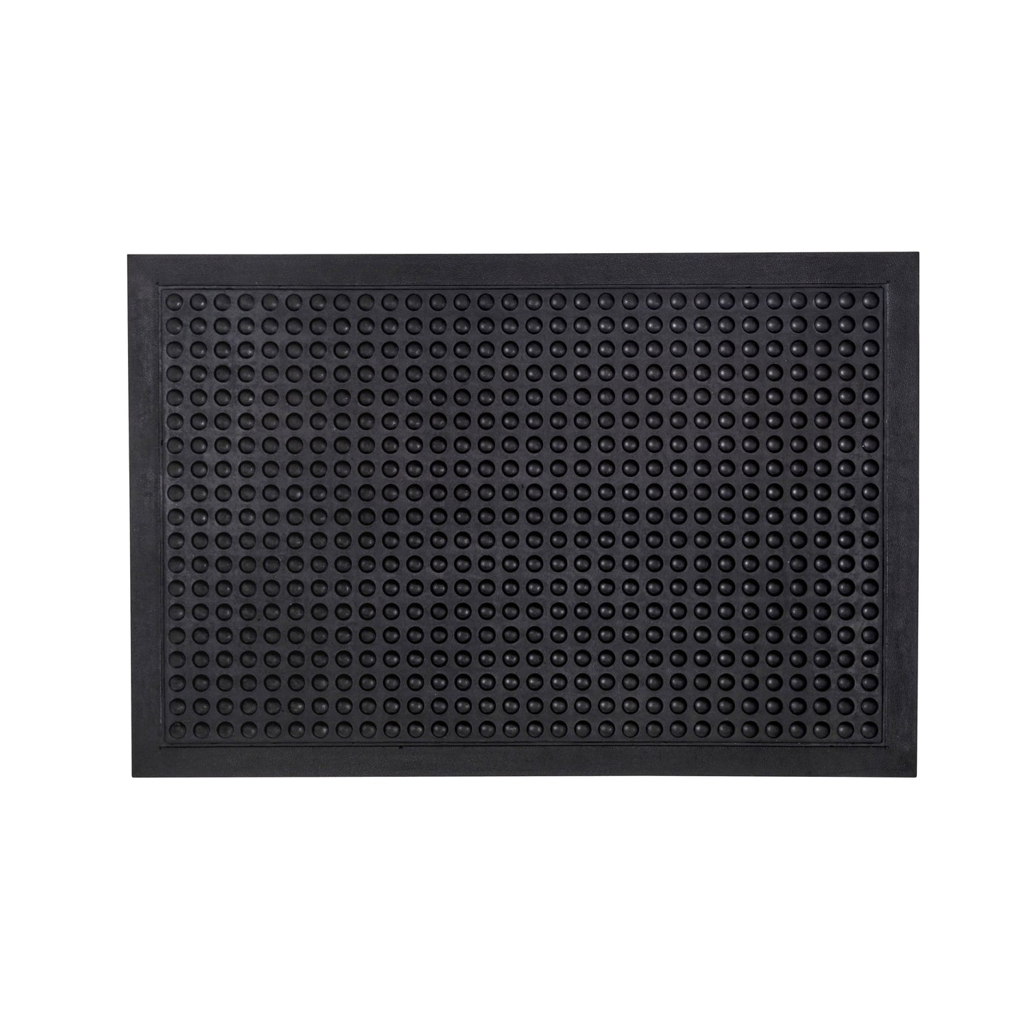 DoortexÂ® Black Anti-Fatigue BubbleMat - 36" x 48"