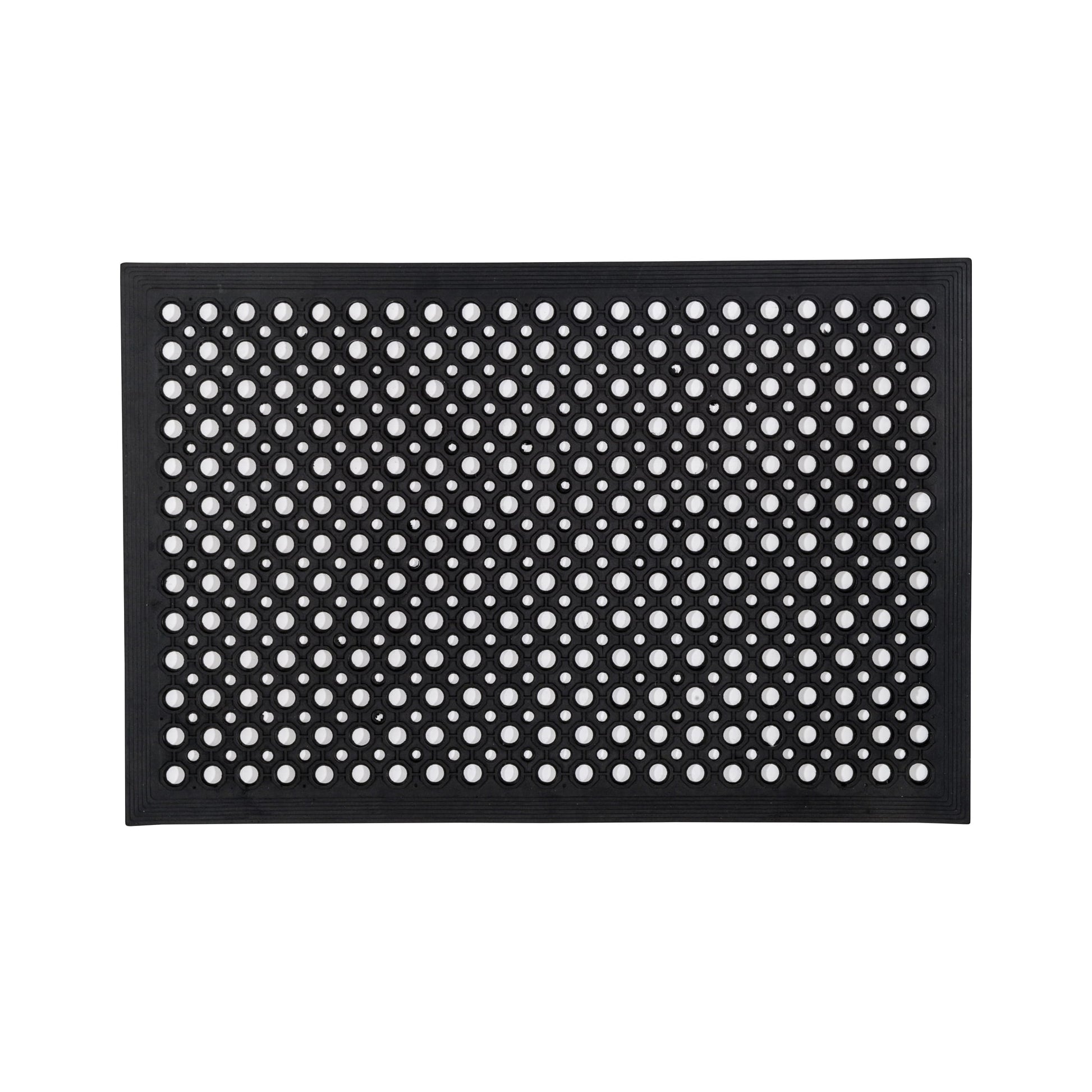 DoortexÂ® Open-Top Black Anti-Fatigue Mat - 24" x 36"
