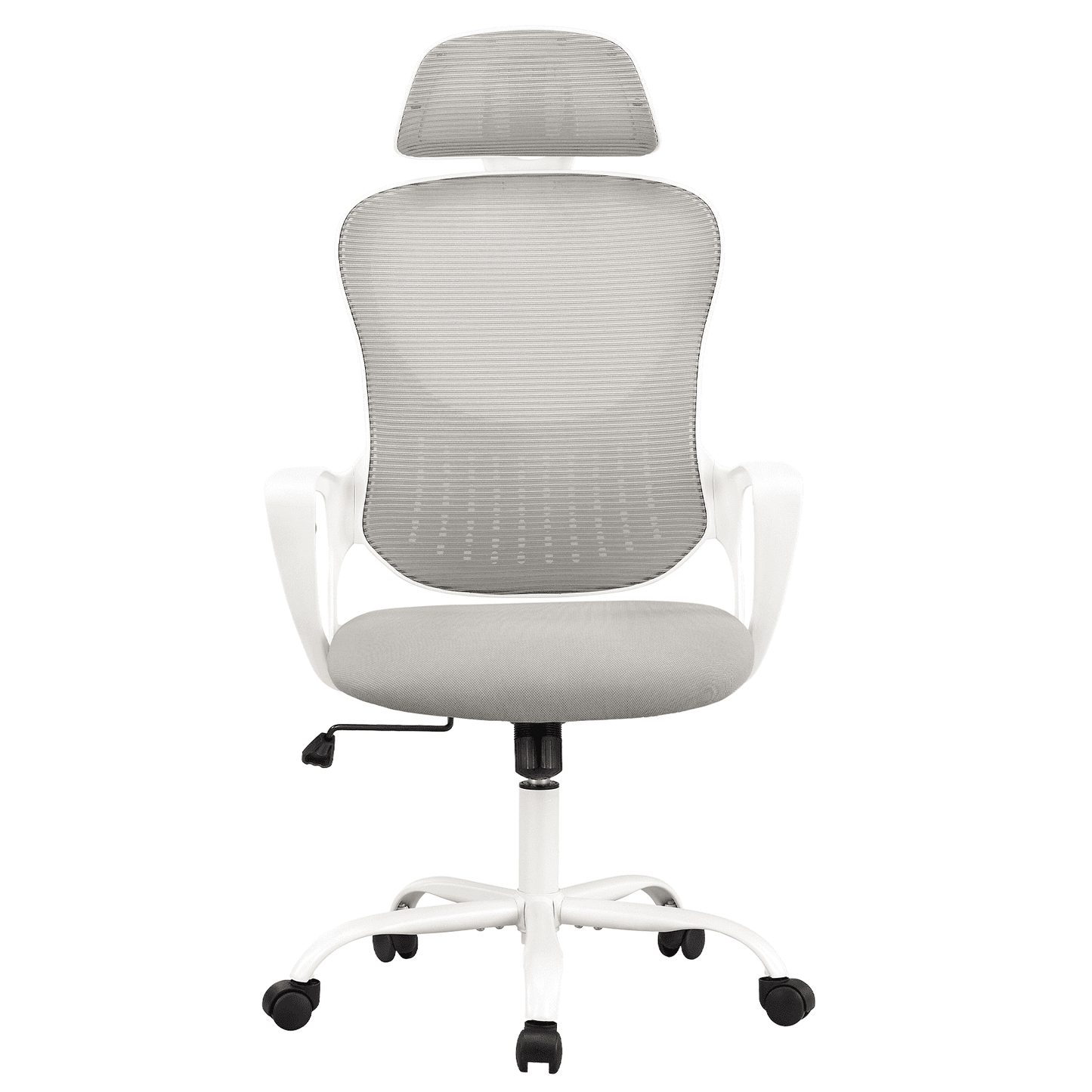 MAYEERTY High-Back Mesh Rolling Task Chair with Adjustable Headrest & Lumbar Support