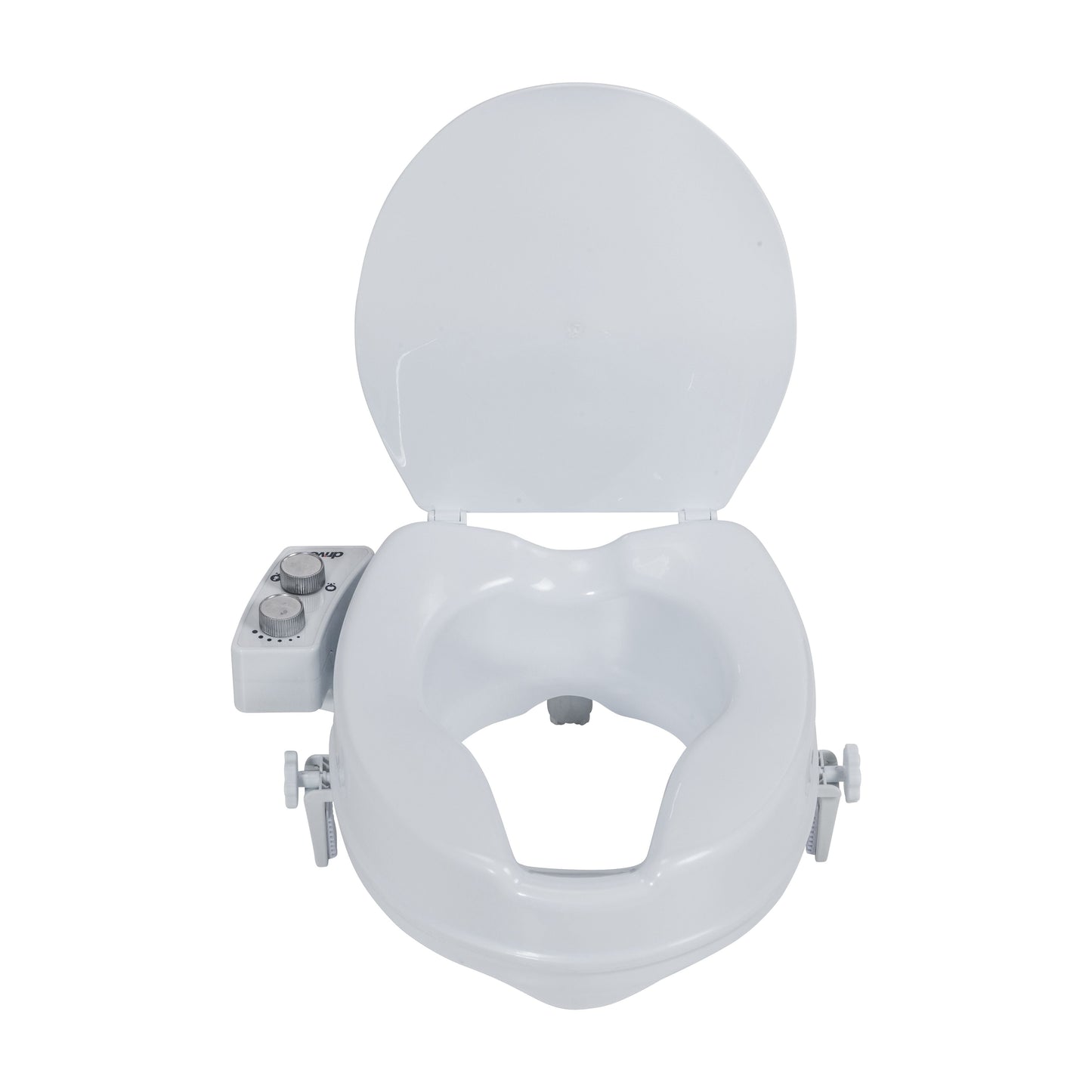 Drive Medical PreserveTech Raised Toilet Seat with Bidet, Ambient & Warm Water