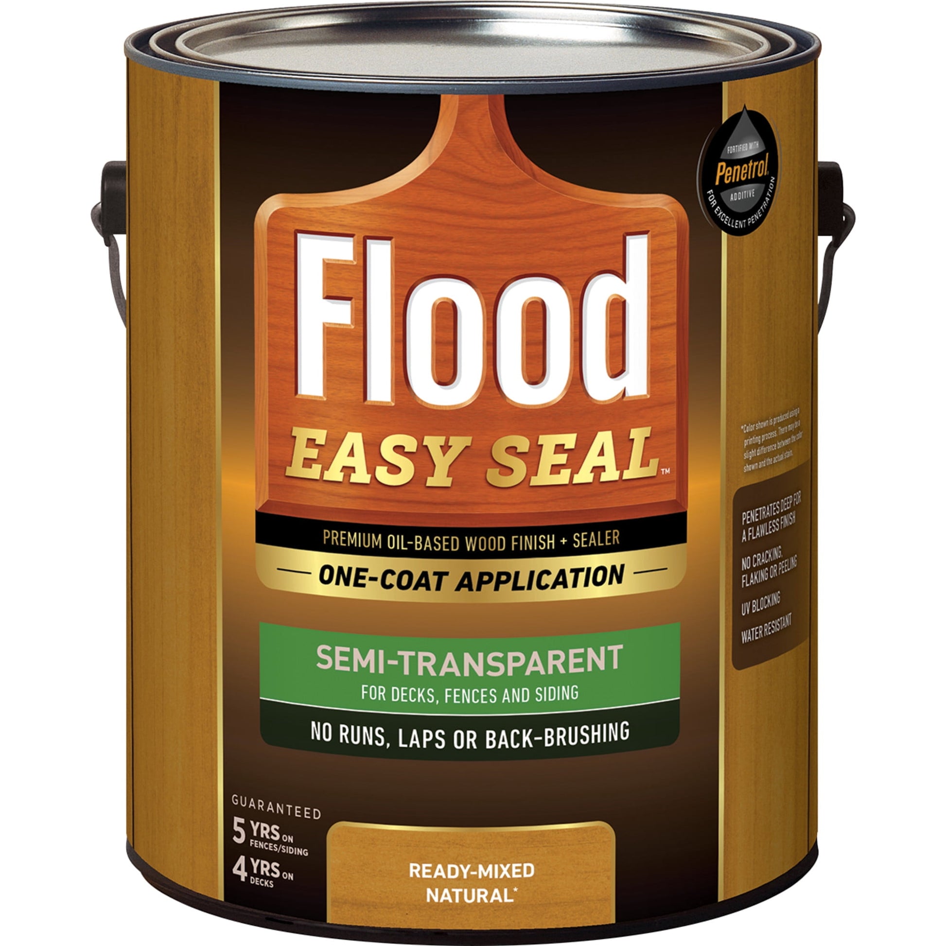 Easy Seal 1 gal. Natural Semi-Transparent Exterior Wood Finish