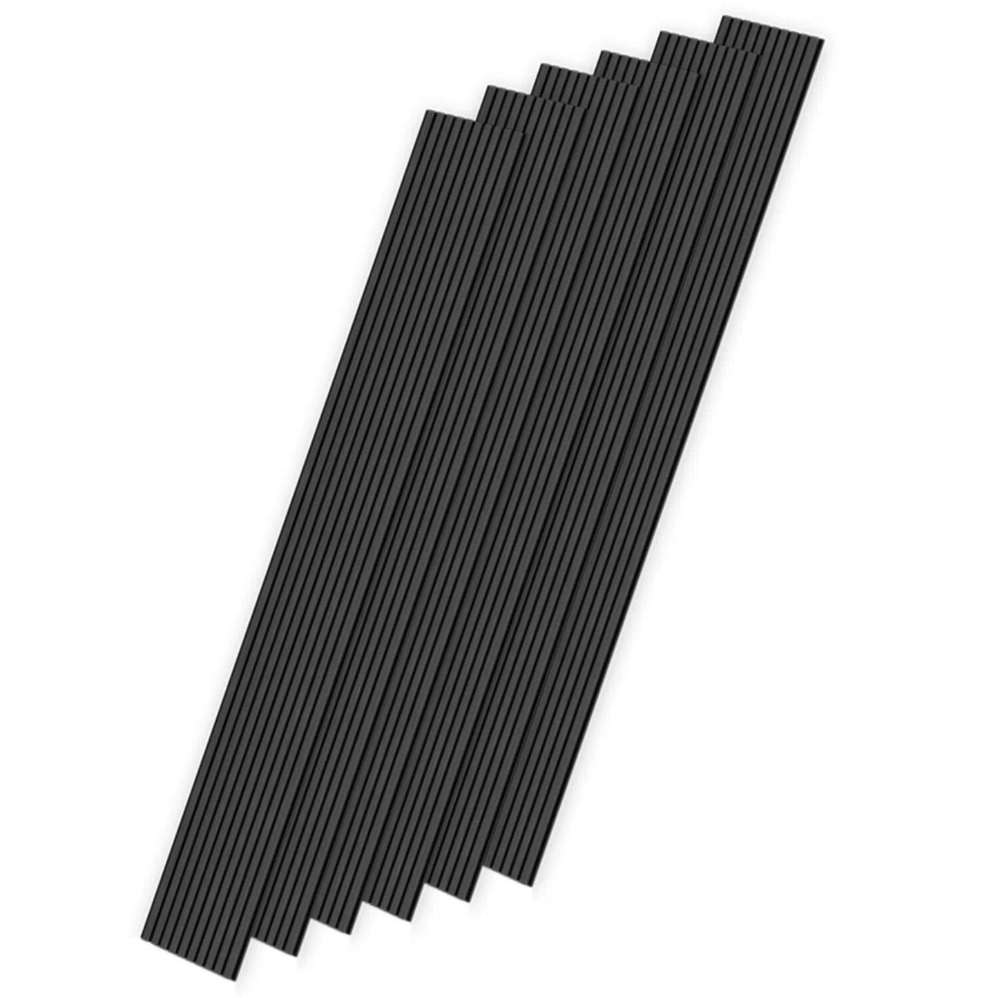 Easy4Home 6-Piece Wood Soundproof Wall Panels 94" x 7.9" Soundproof Wall Panels, Dark Gray