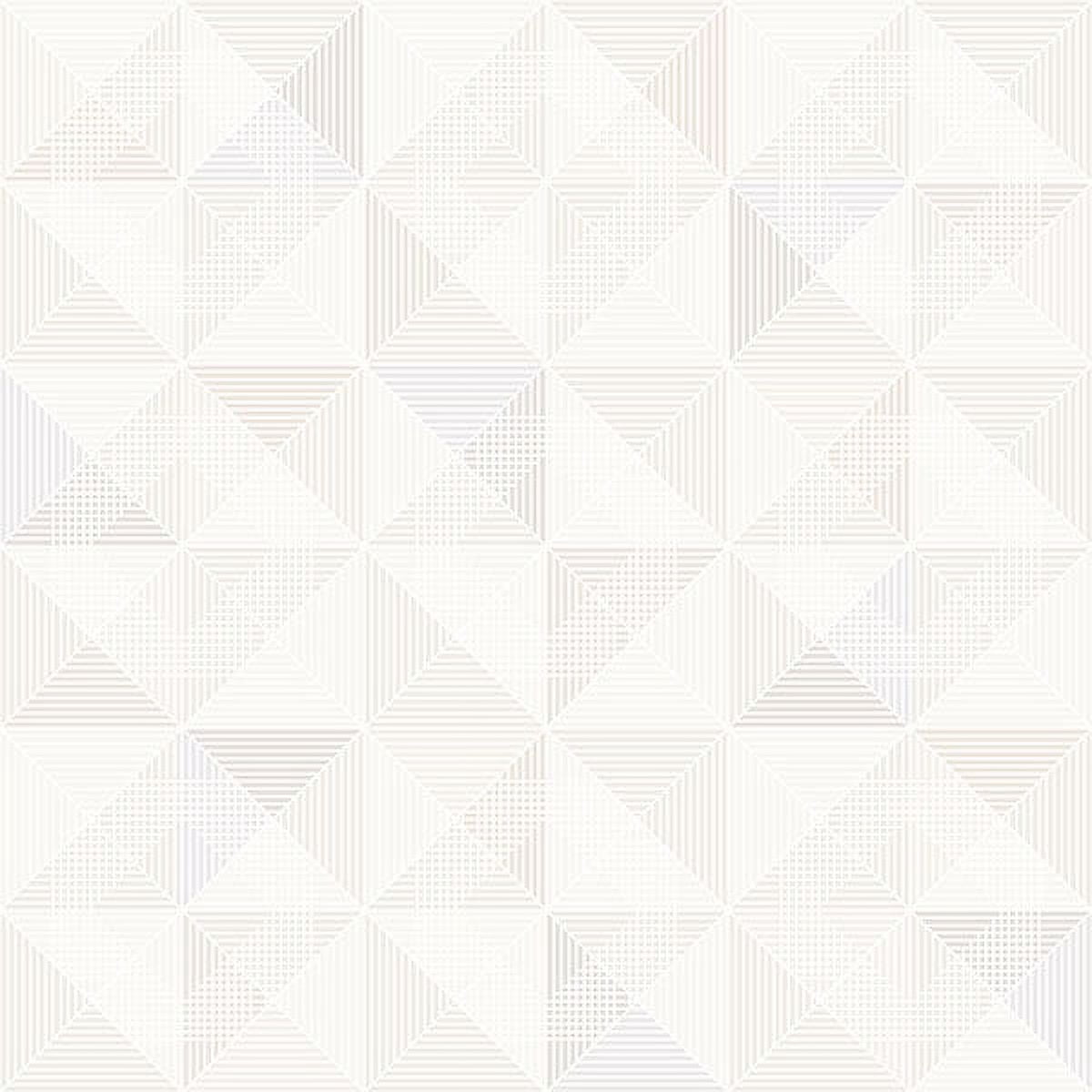 Eco Wallpaper Dabria Cream Geometric Wallpaper