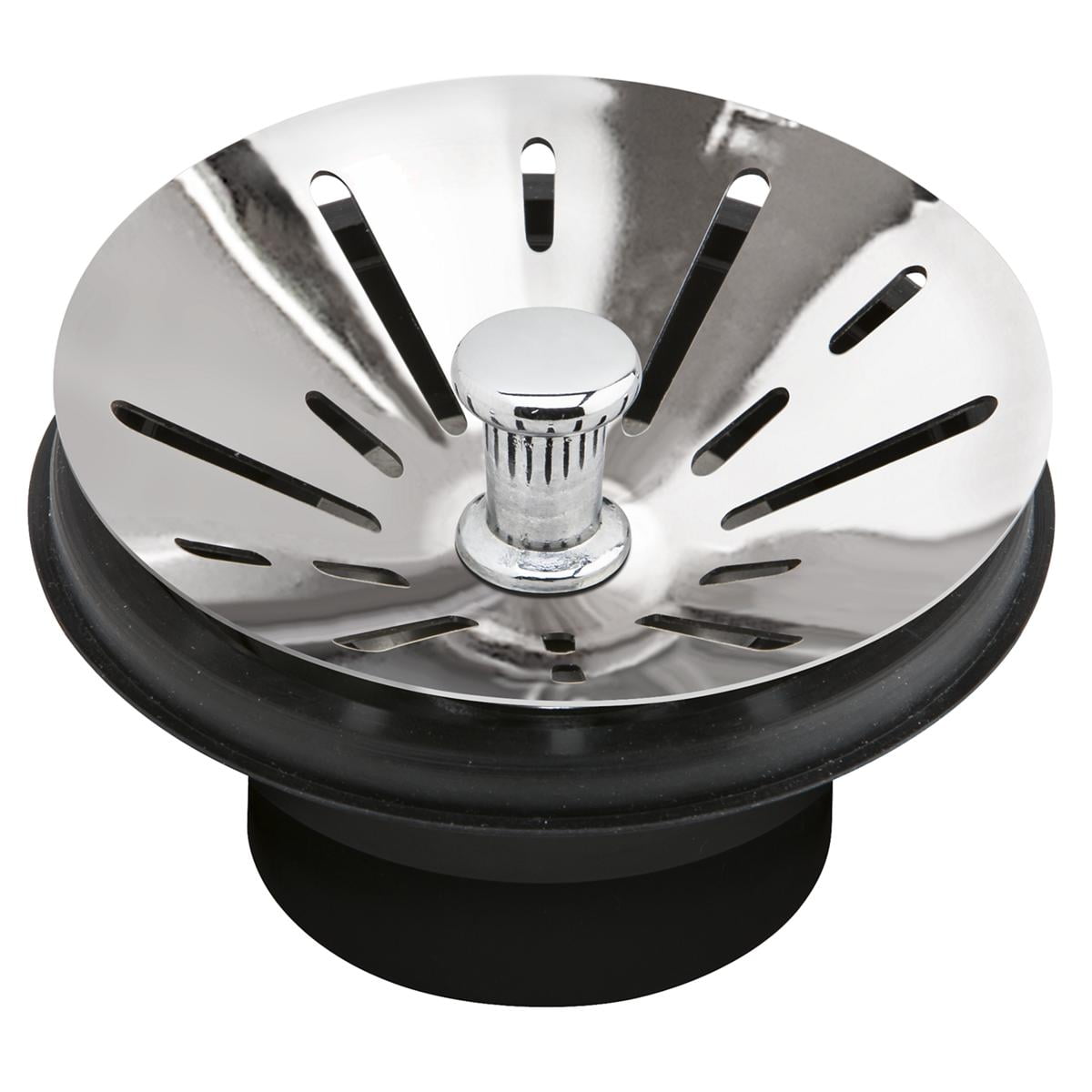 Elkay LKDS99 Elkay 3-1/2" Disposal Stopper / Strainer for use with, InSinkEratorÃƒÂ‚Ã‚Â® Disposal Chrome Polished Stainless Steel