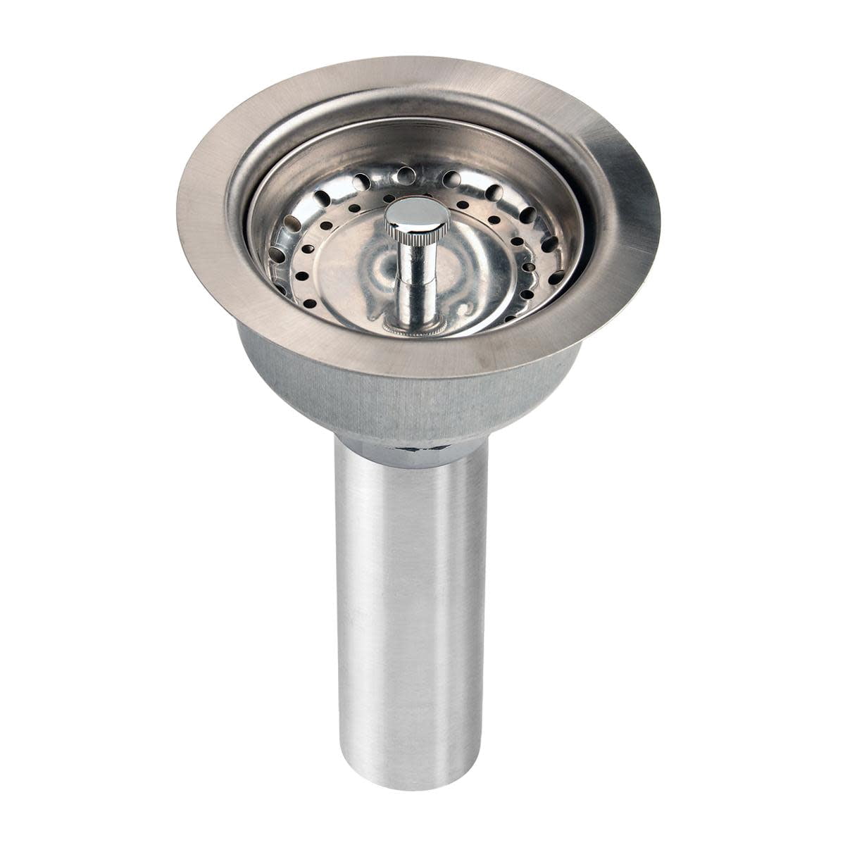 Elkay LKJ35 Elkay 3-1/2" Drain Fitting Stainless Steel Body with, Strainer Basket Matte Finish
