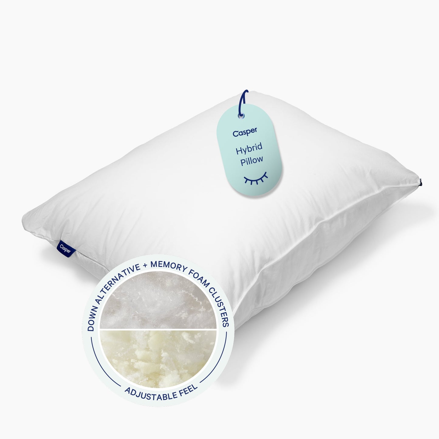 Casper Sleep Essential Adjustable Hybrid Pillow, Standard