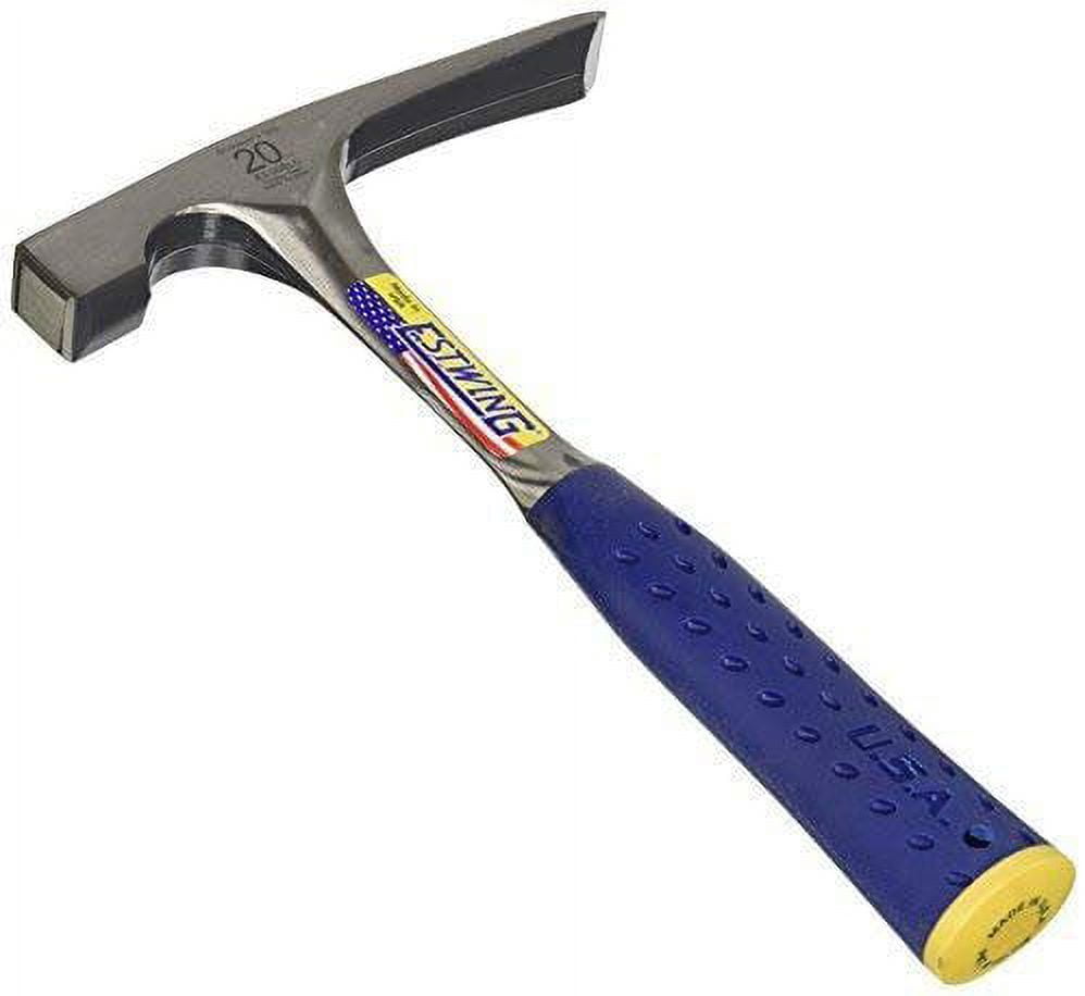 Estwing 20 oz. Brick Layer's Hammer Forged Steel Head Forged Steel Handle 11.25 in. L