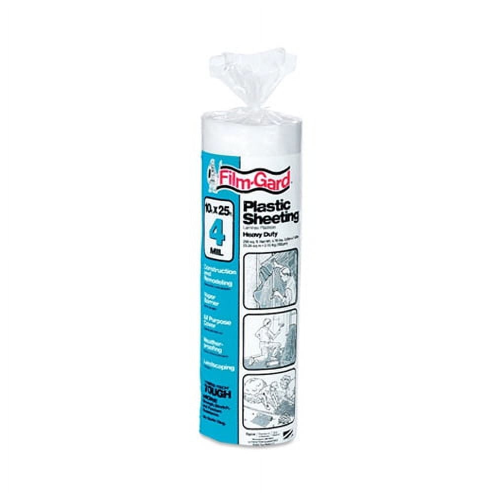 FILM-GARD MK726 Clear 10'x25' 4Mil Surface Protection Film