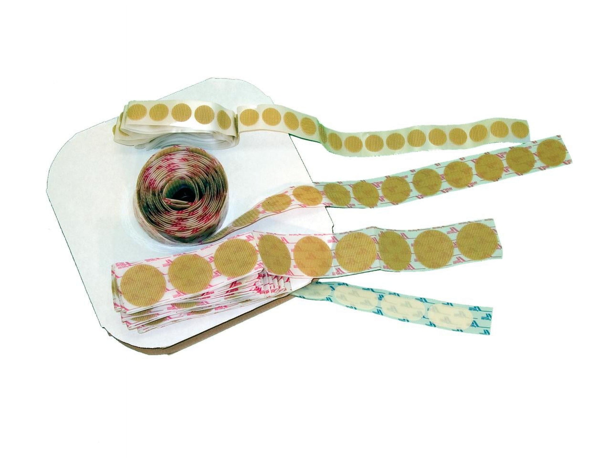 FabLife Hook Tabs, Circular 1-3/8", 600 Per Roll