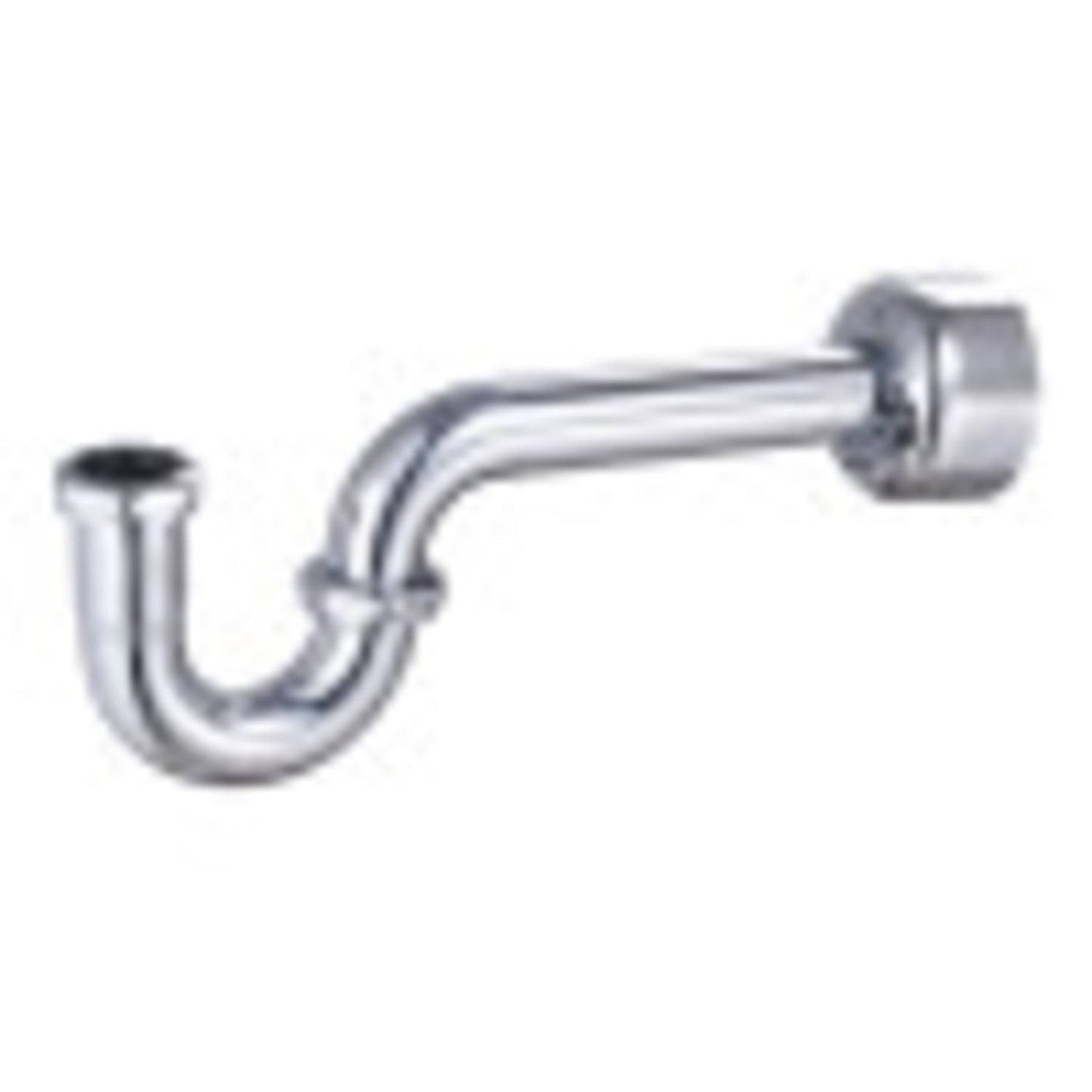 Fauceture CC8141 Circlet 1-1/4-inch Brass P-Trap, 18 Gauge, Polished Chrome