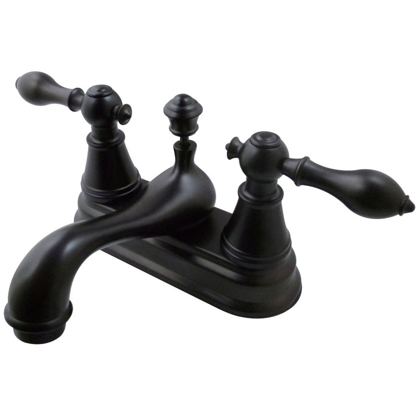Fauceture FSY3605AL Grifo de BaÃ±o de 4 Pulgadas, Bronce Aceitado