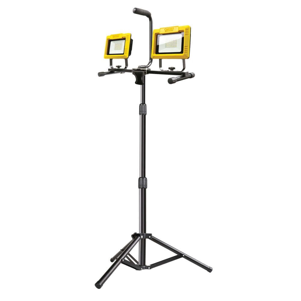 Feit Electric Pro Series LED 60W Daylight Brightness 6000 Lumen Dual-Head Work Light with Tripod
