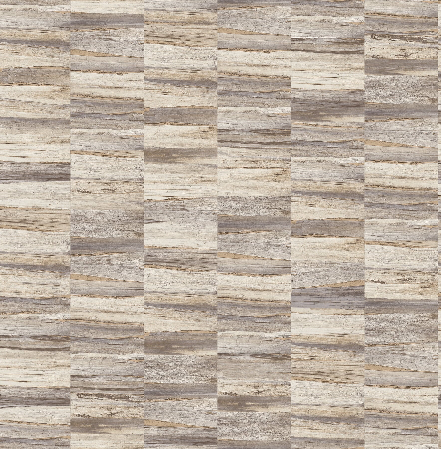 Fine Decor Hugo Cream Faux Wood Wallpaper