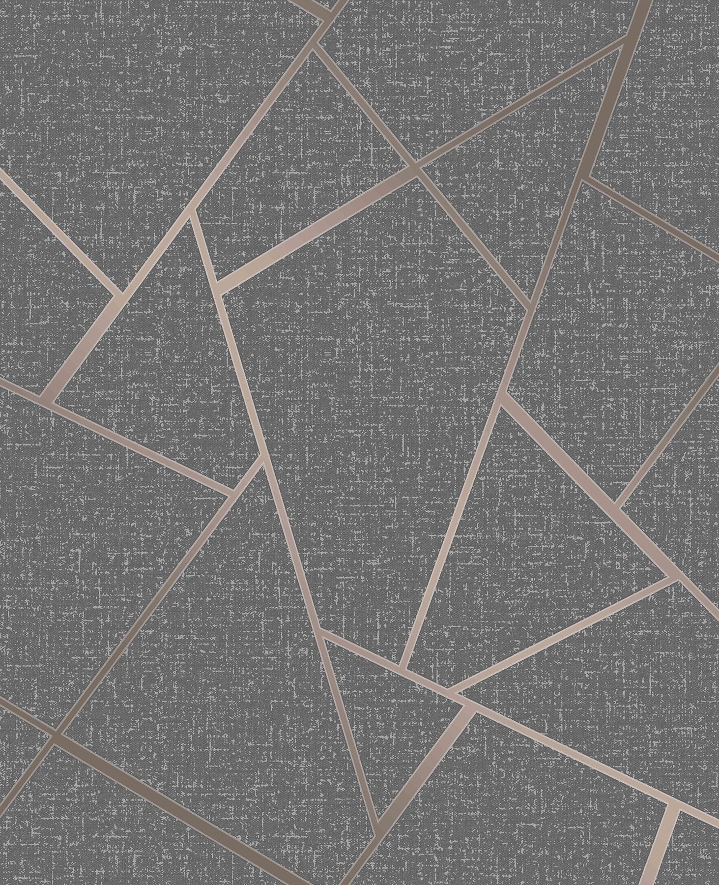 Fine Decor Quartz Copper Fractal Unpasted Expanded Vinyl Wallpaper, 20.5-in by 33-ft, 56.4 sq. ft.
