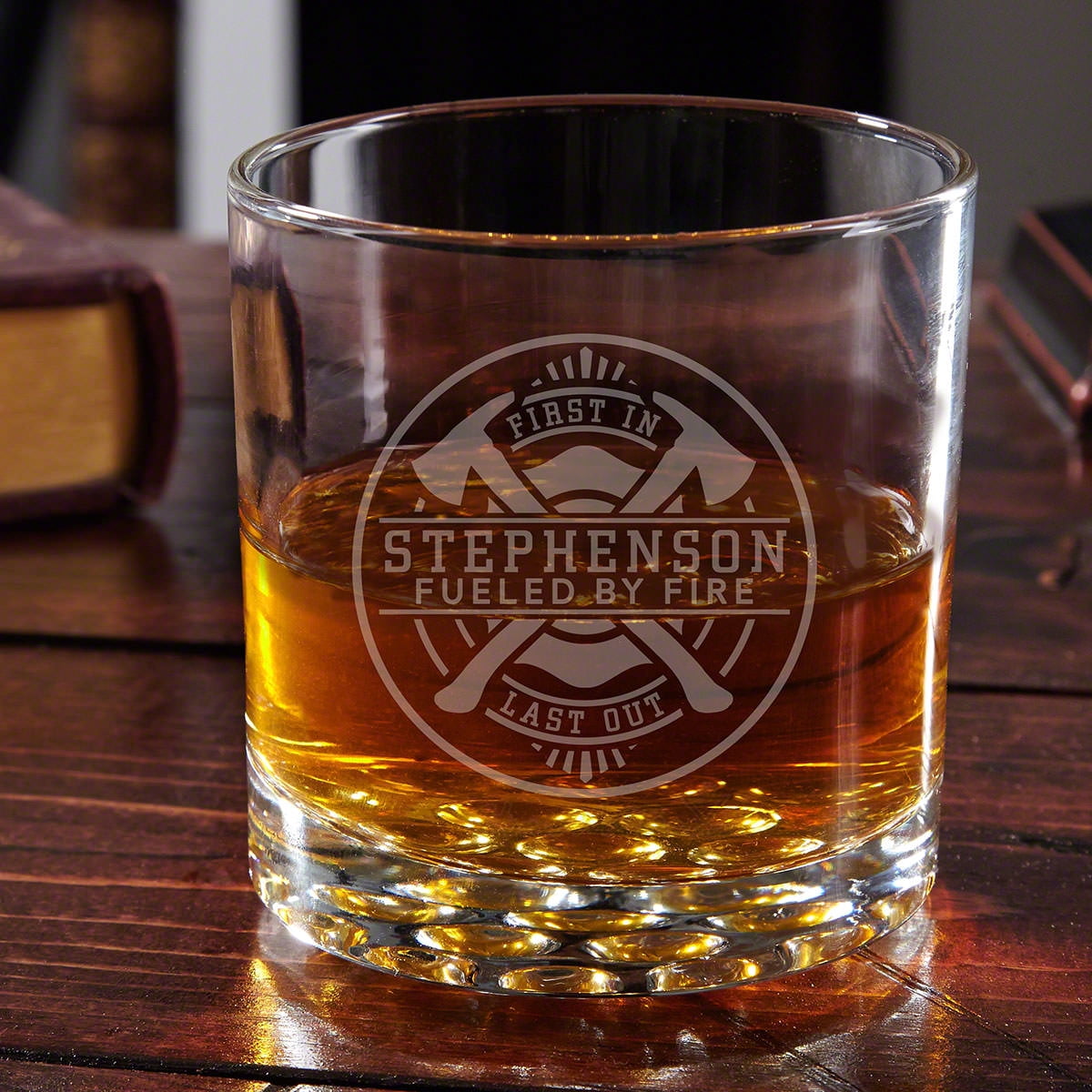 Firefighter Brotherhood Buckman Whiskey Glass