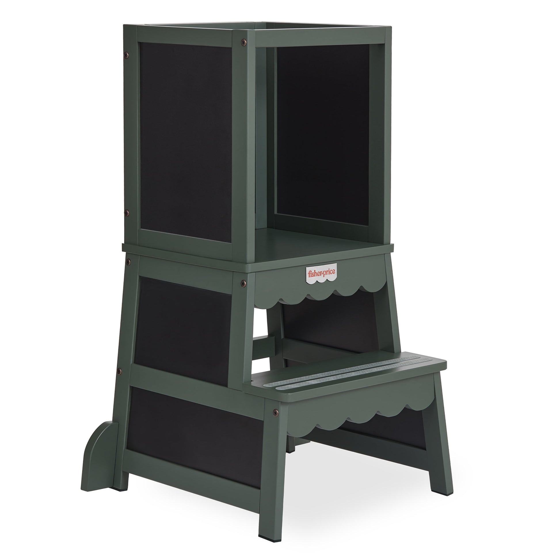 Fisher Price by Dream On Me Wonderstep Step Stool, Forest Green