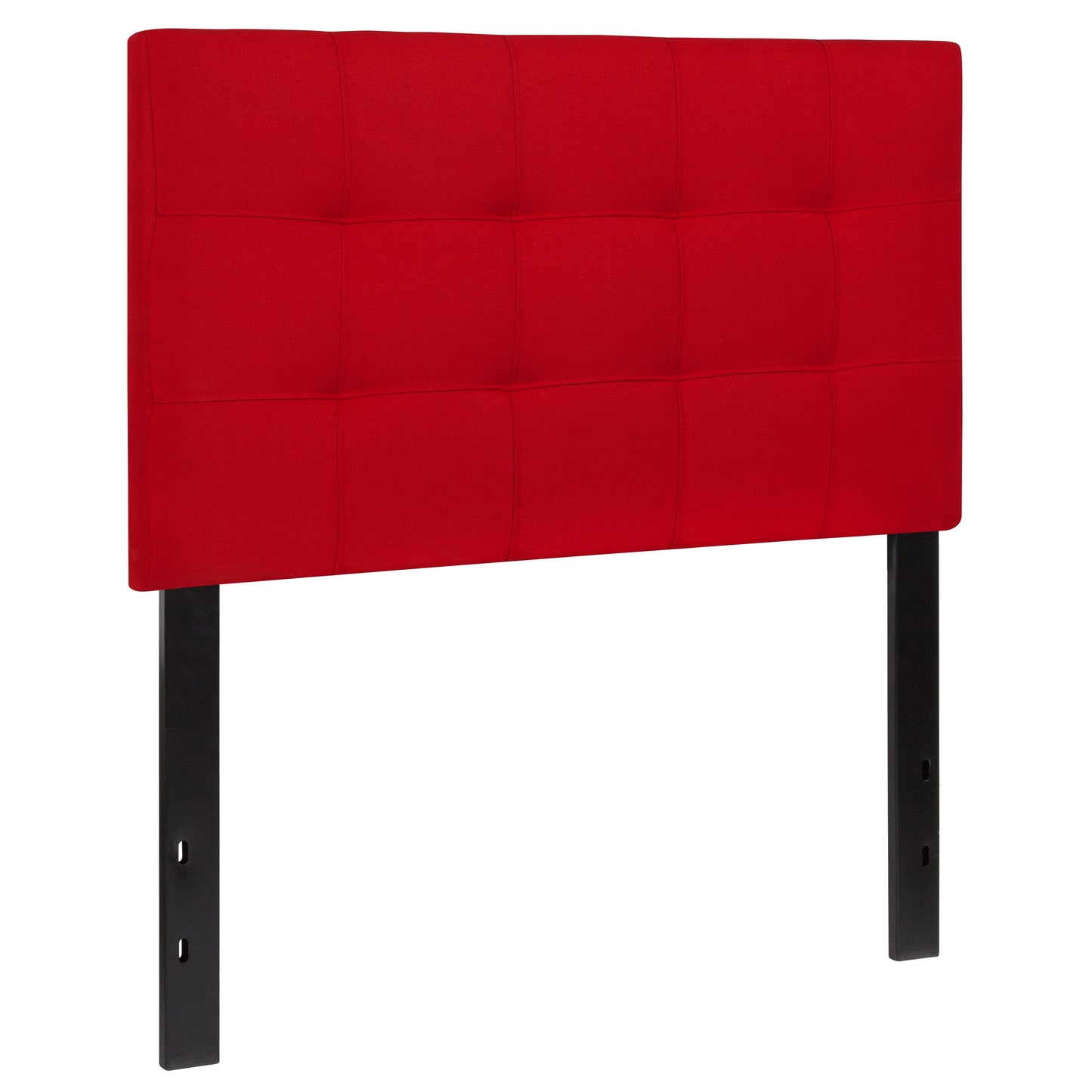 Flash Furniture Bedford Tufted Upholstered Queen Size Headboard in Dark Brown Fabric