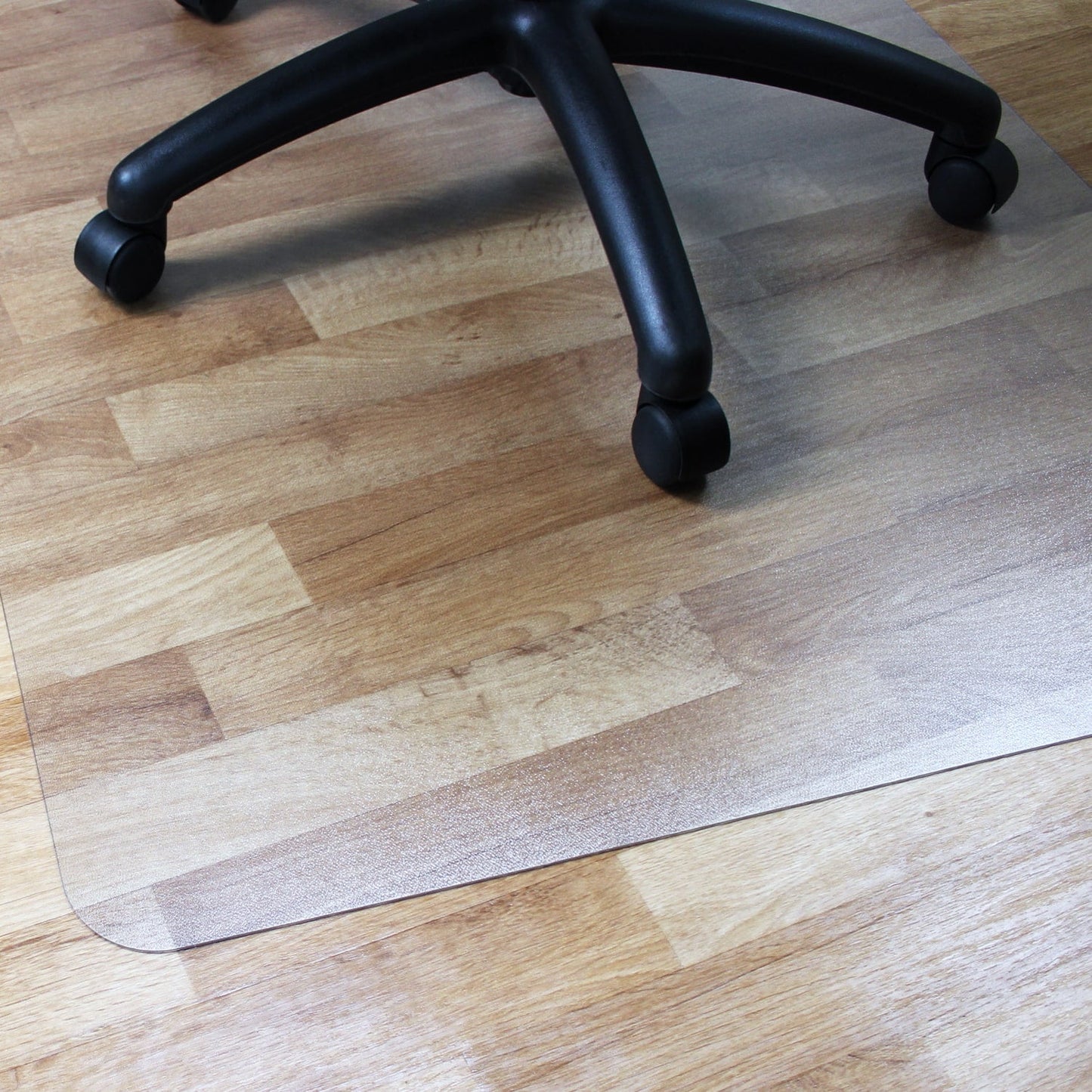 FloortexÂ® Enhanced Polymer Rectangle Chair Mat Hard Floors 48" x 51"