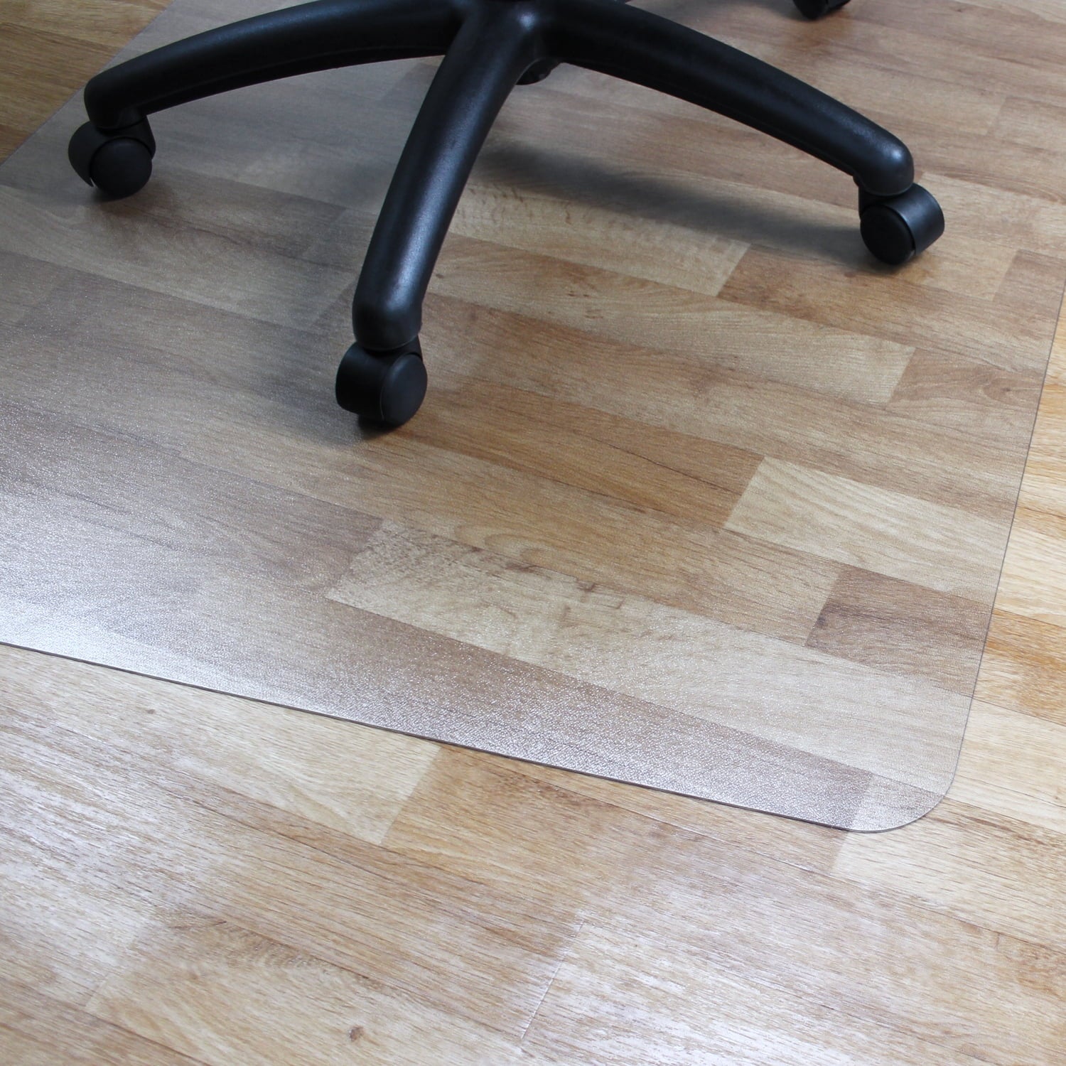 FloortexÂ® ValuematÂ® PVC Rectangular Chair Mat Hard Floor 36" x 48"