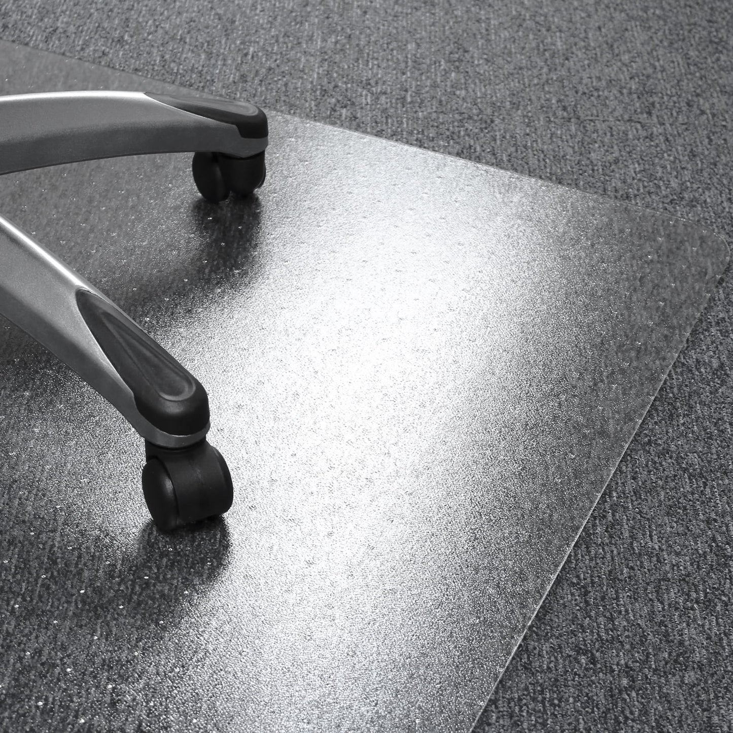 FloortexÂ® Vinyl Rectangle Chair Mat Carpets up to 1/4" 48" x 60"