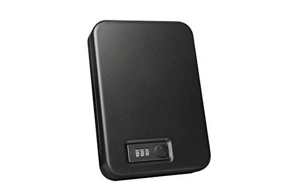Fortress Portable Safes Model 11C10 with Combination Lock, 1 Each Safe, Steel Cable
