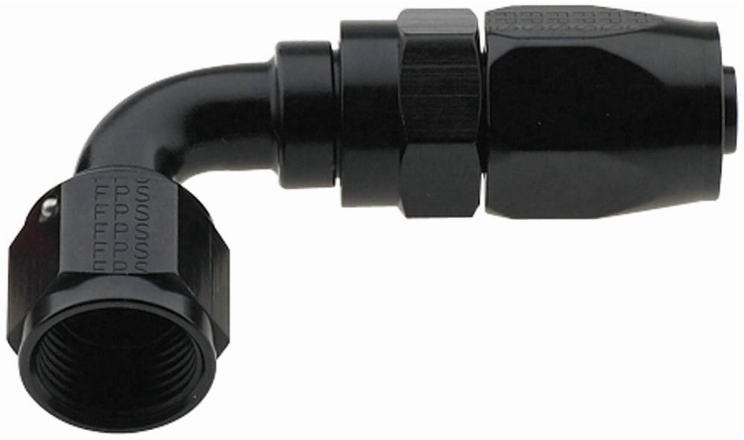Fragola Performance Systems 229008-Bl Hose Fitting #8 90 Degree Pro-Flow Black