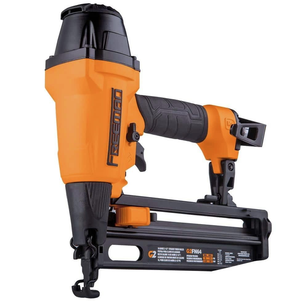 Freeman 2nd Generation Pneumatic 16-Gauge 2-1/2 in. Straight Finish Nailer