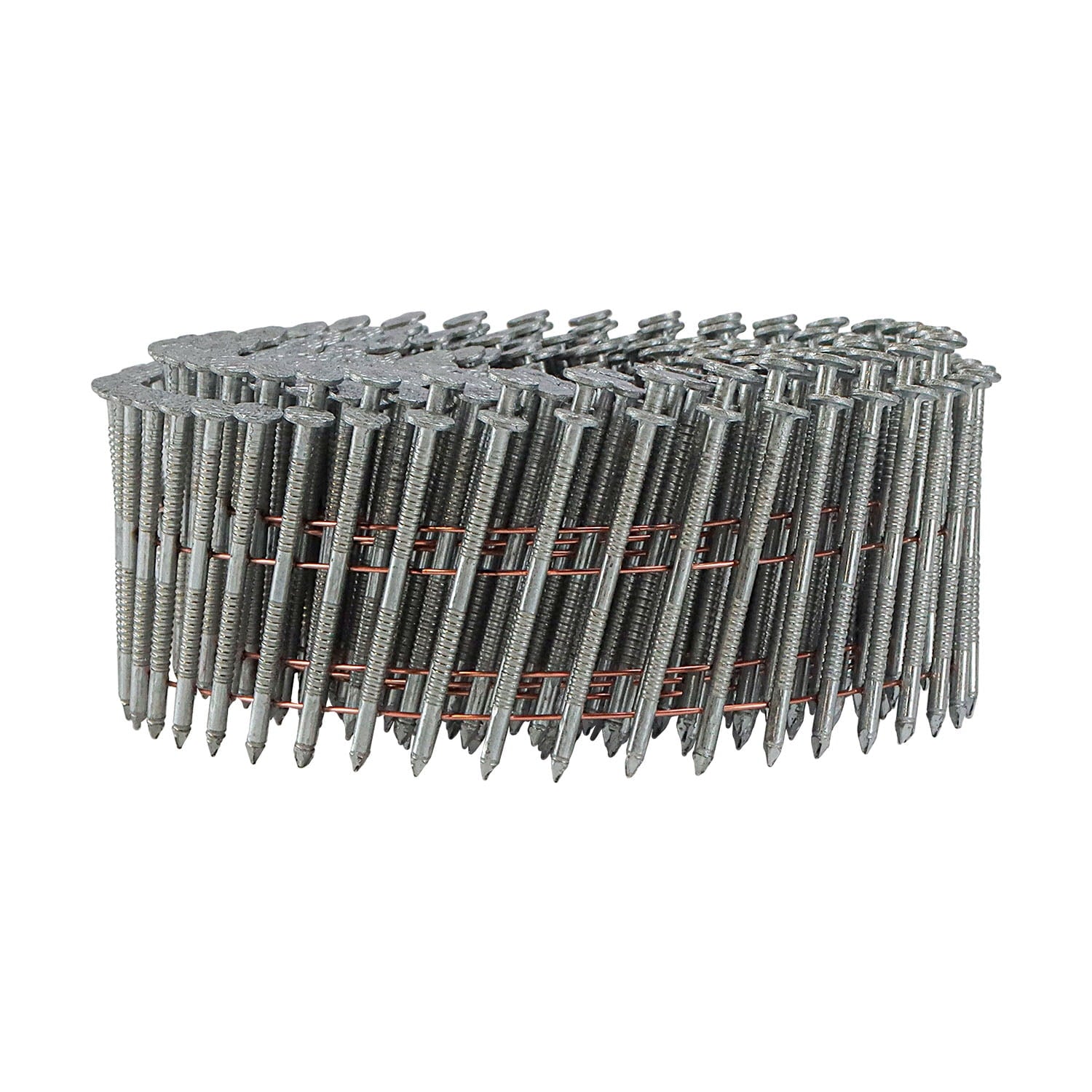 Freeman SNRSHDG92-134WC 15 Degree 1-3/4" Wire Collated Hot Dipped Galvanized Ring Shank Coil Siding Nails (3600 Count)