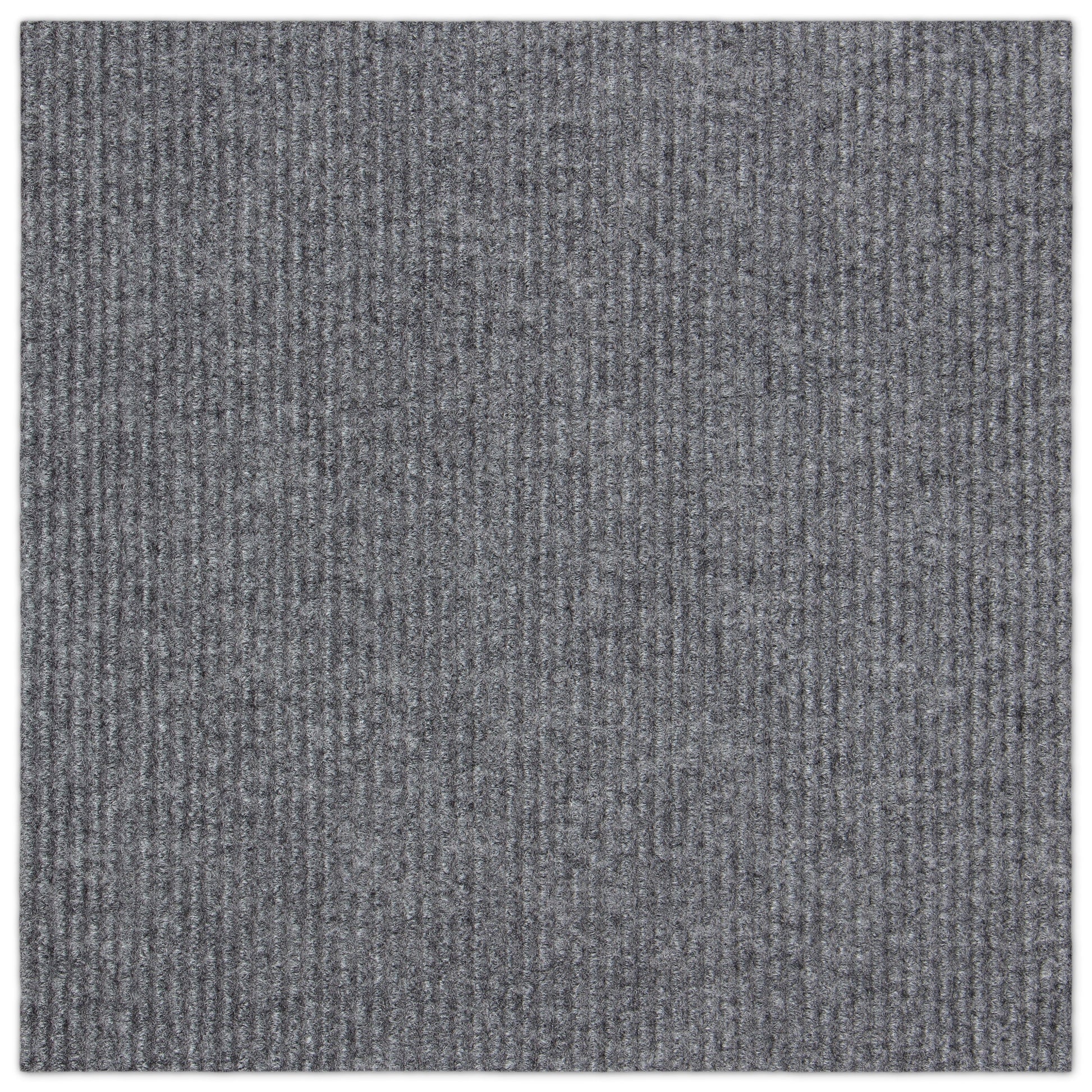 EAZY Floor French Broad Wide Wale Gray Residential 18 in. x 18 in. Peel and Stick Carpet Tile Square 22.5 sq. ft., for home office and versatile areas