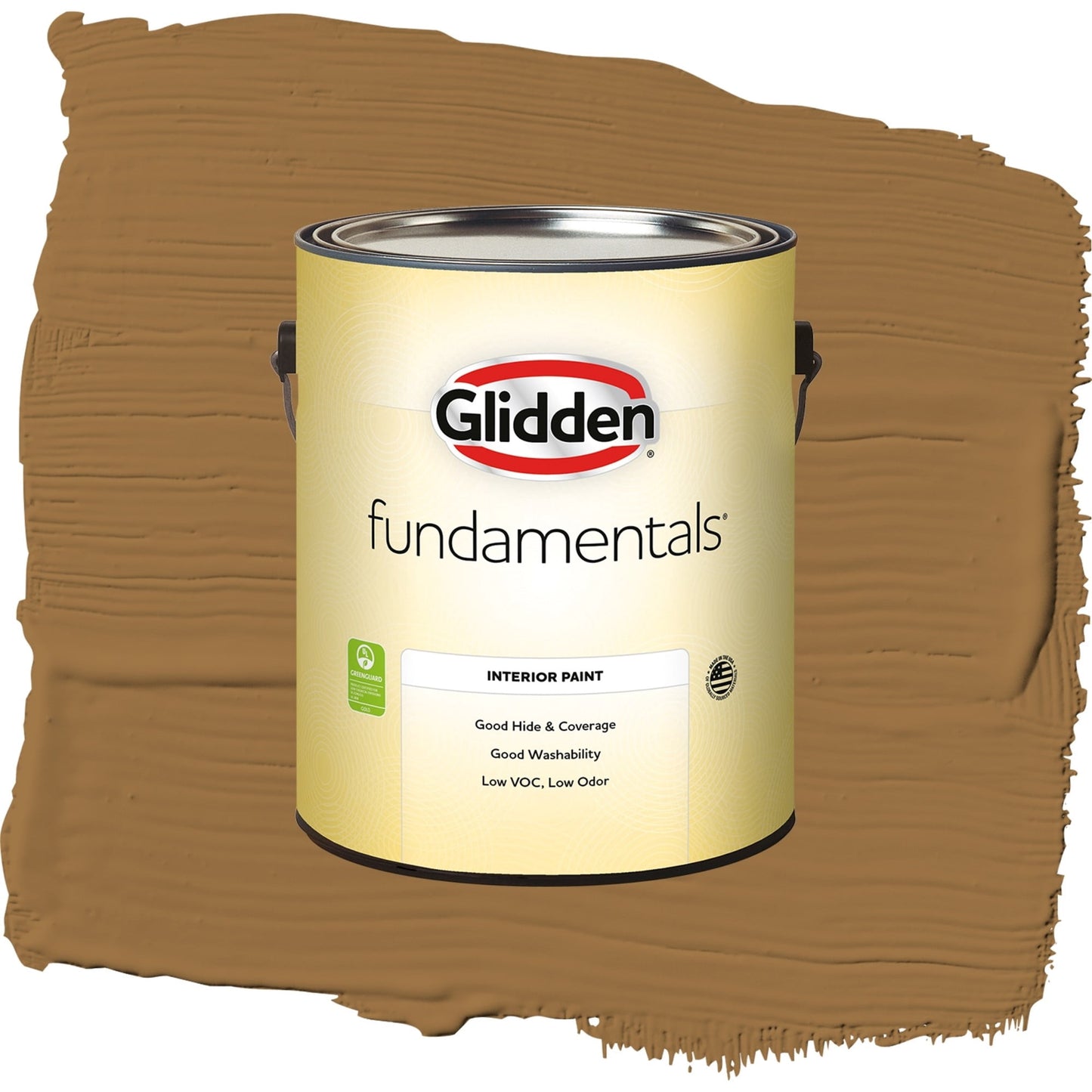 Fundamentals Chewy Caramel Interior Paint Semi Gloss , 1 Gallon