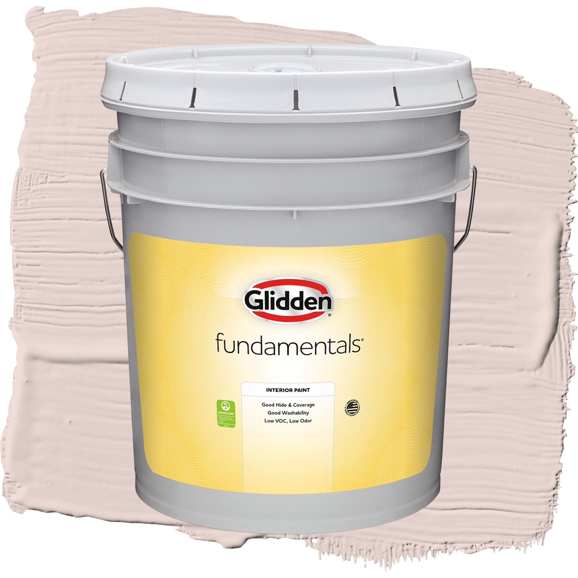 Fundamentals China Silk Interior Paint Flat , 5 Gallon