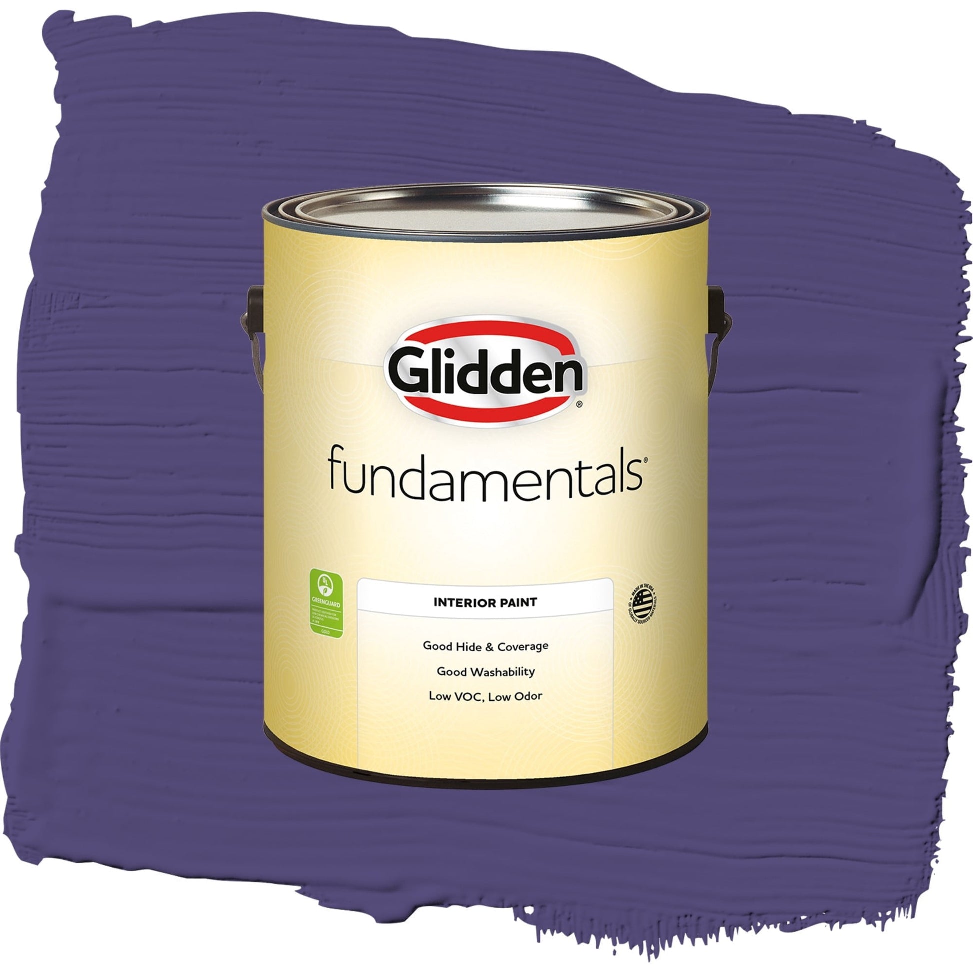 Fundamentals Imperial Purple Interior Paint Semi Gloss , 1 Gallon